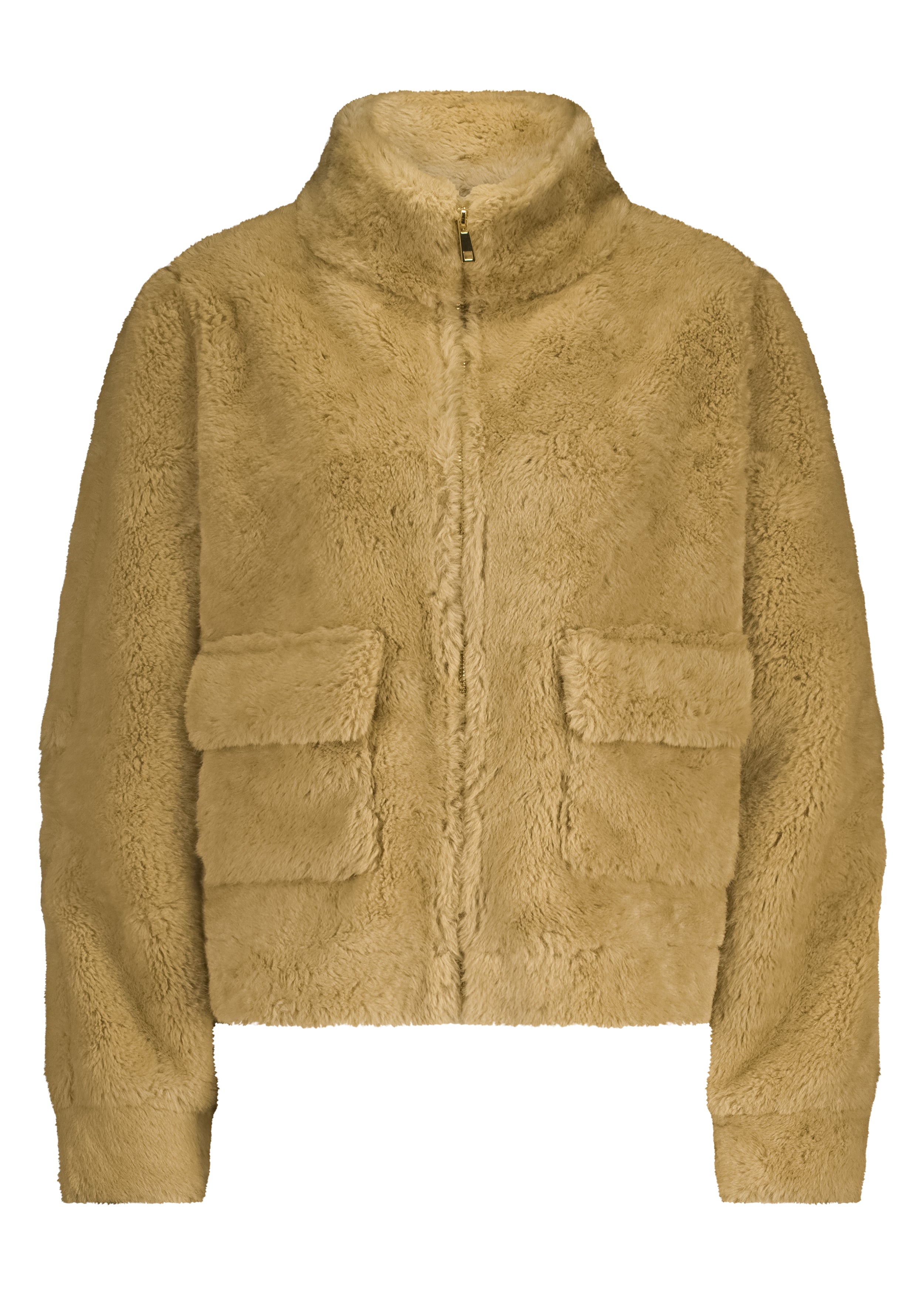 Tramontana Faux Fur Jacket Camel