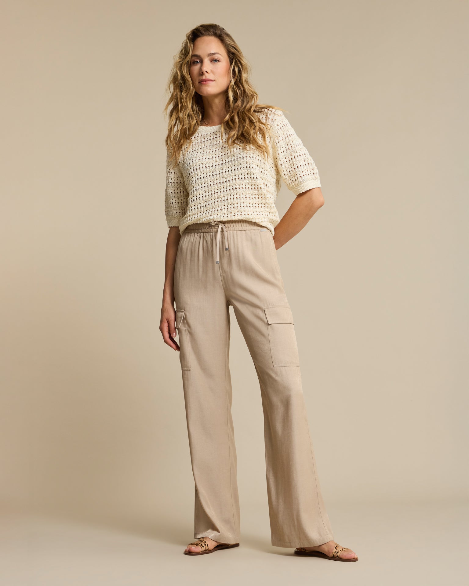 Red Button Jolene Ecru