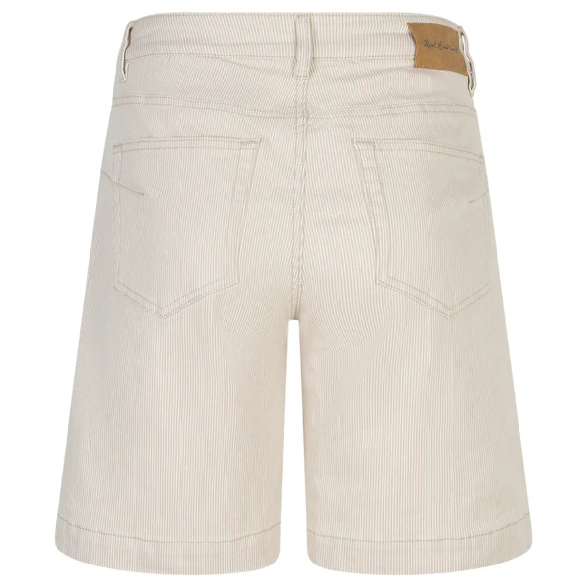 Red Button Short Kate Stripe