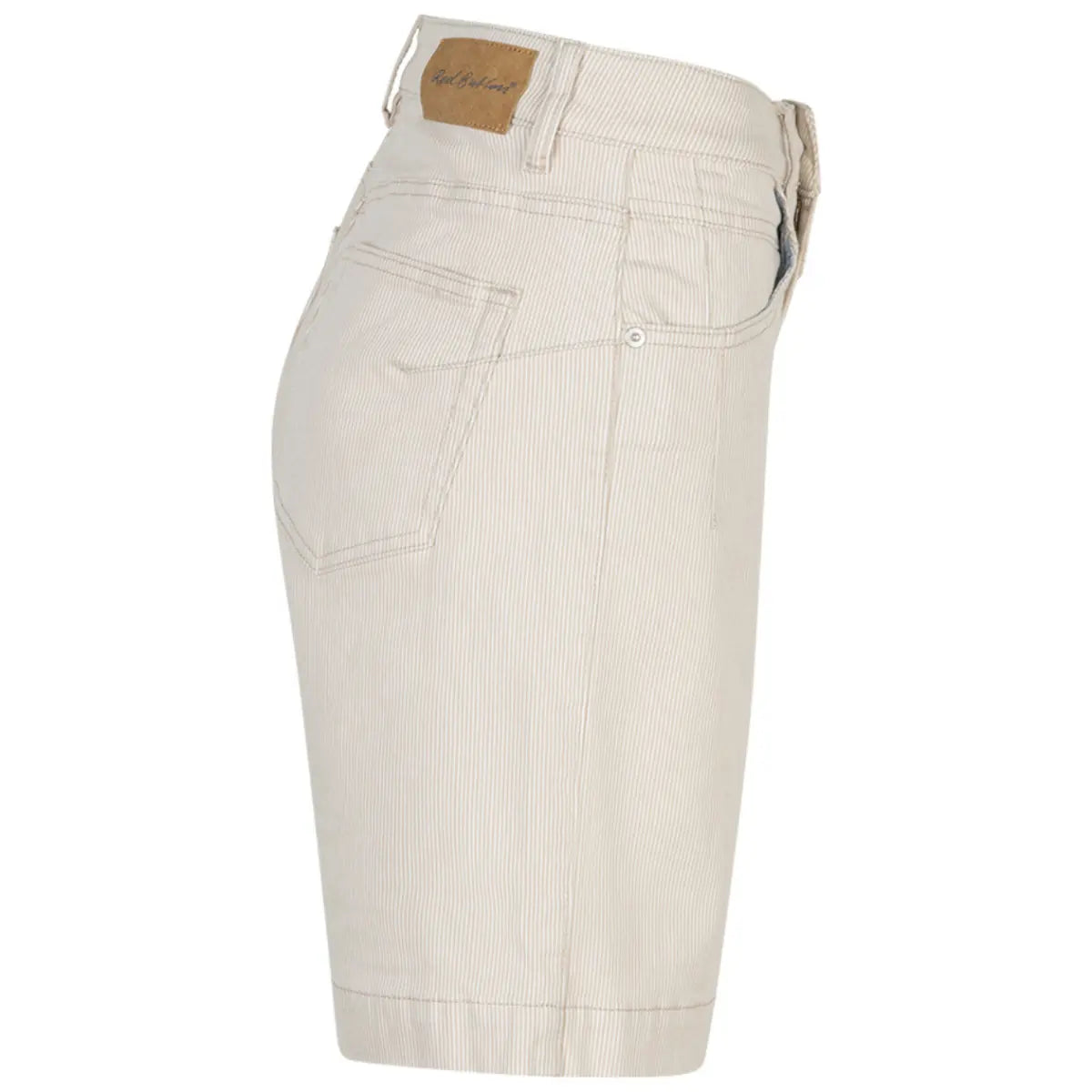 Red Button Kate Short Denim Stripe
