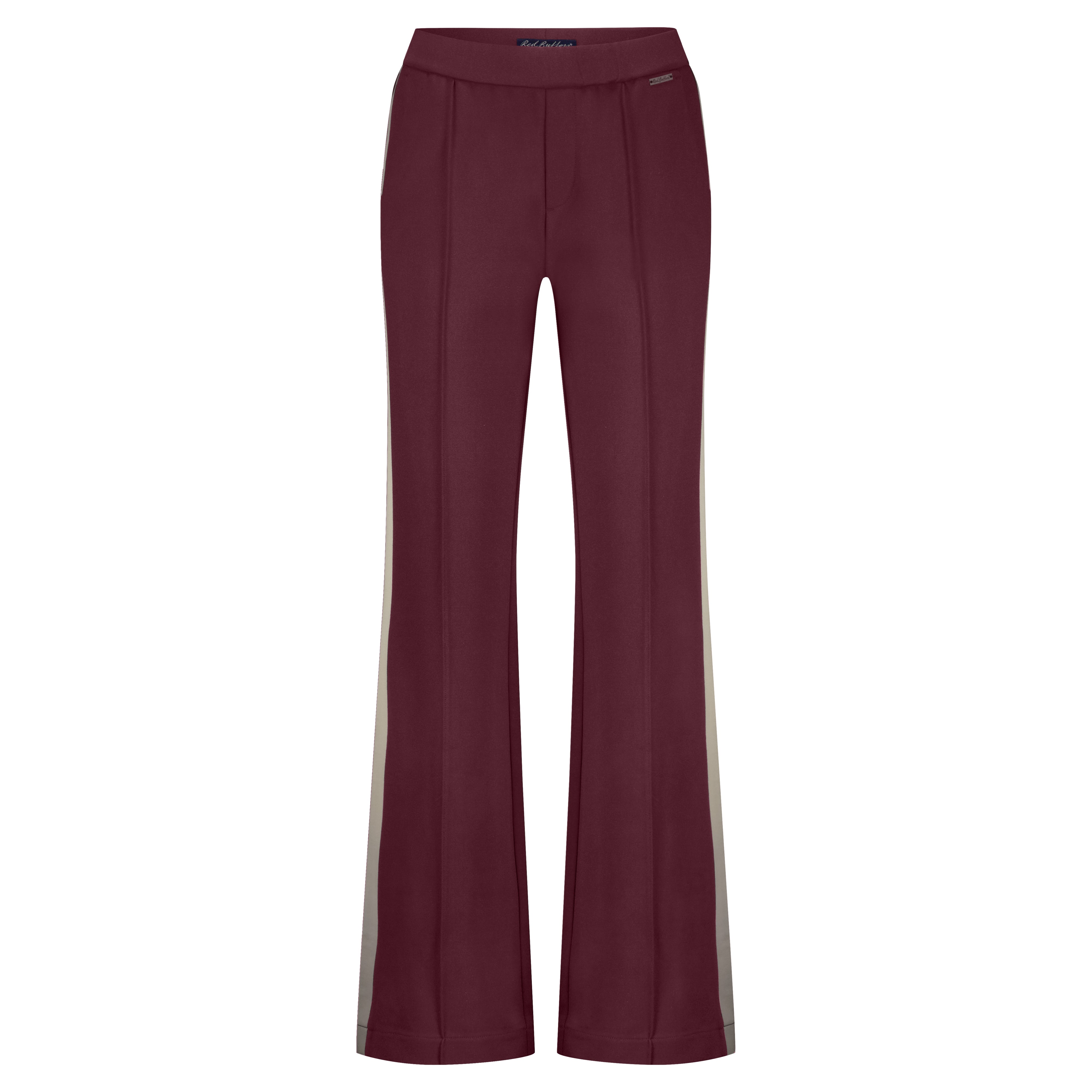 Red Button Colette Punta Wide Leg Broek Sidepatch Ruby