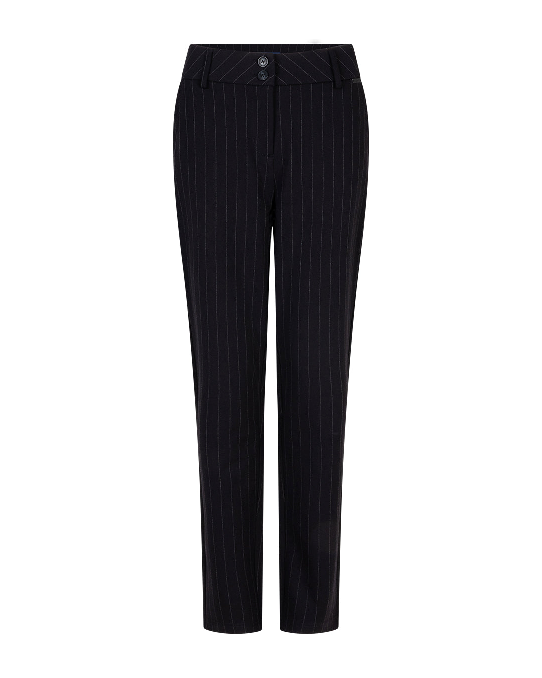 DIANA PUNTA PINSTRIPE Red Button