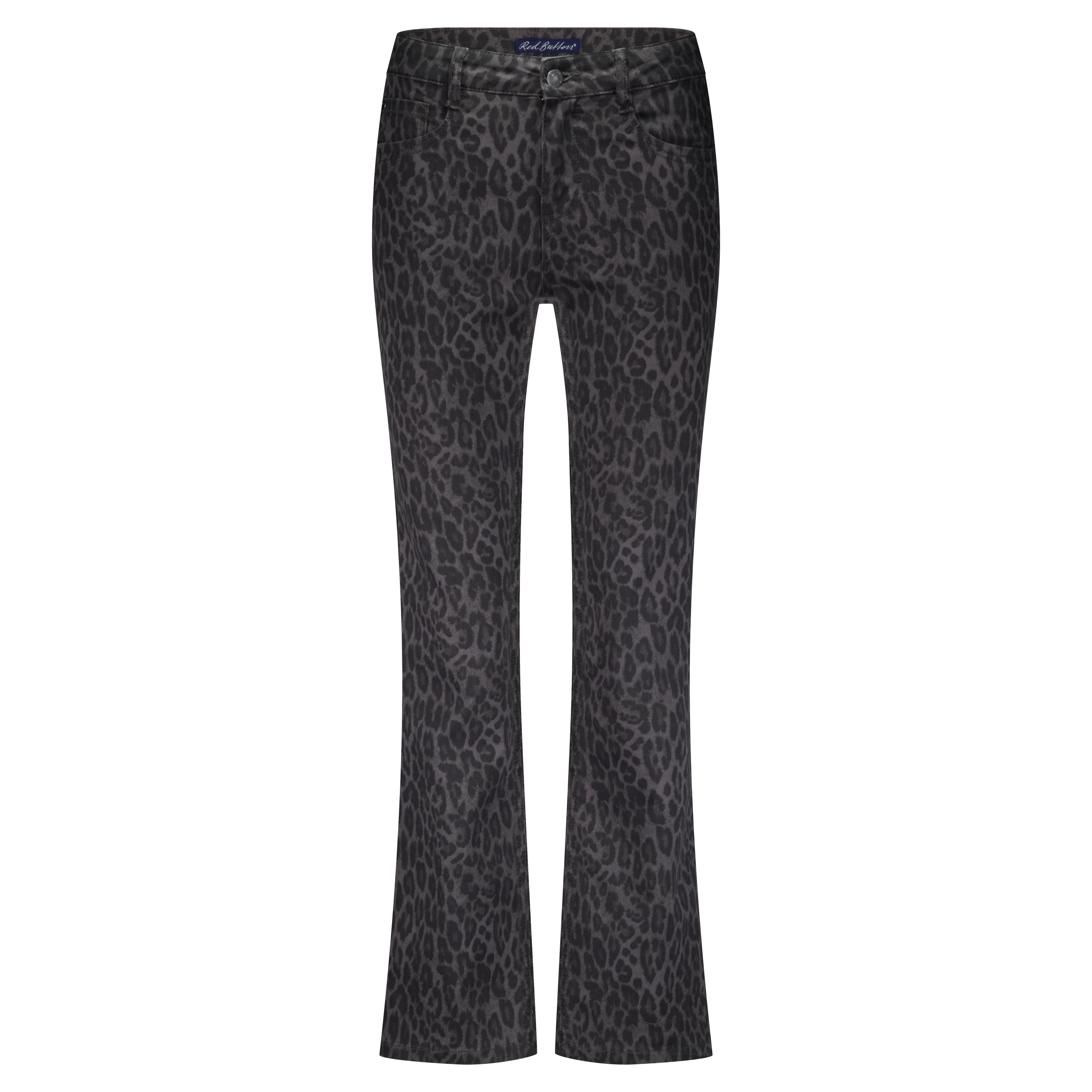 Red Button Jeans Kim Leopard Lava