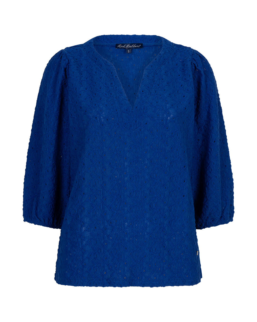 Red Button Top Ajour Cobalt