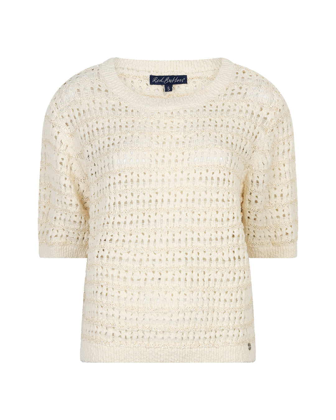 Red Button Top Jolene Ecru