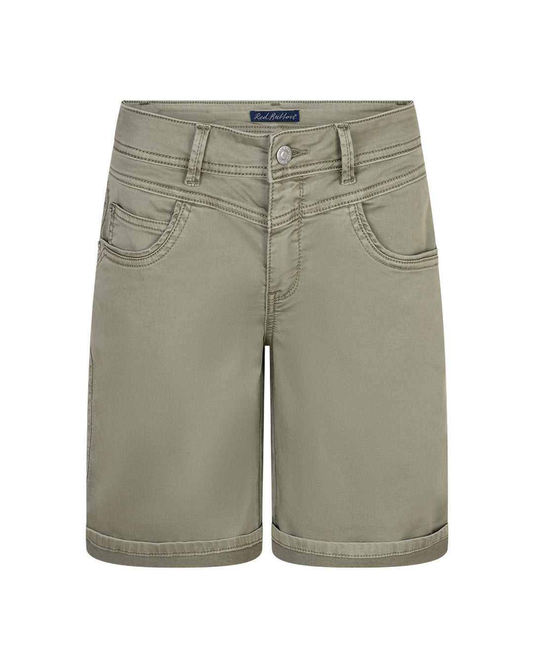 Red Button Relax Short Jog Khaki