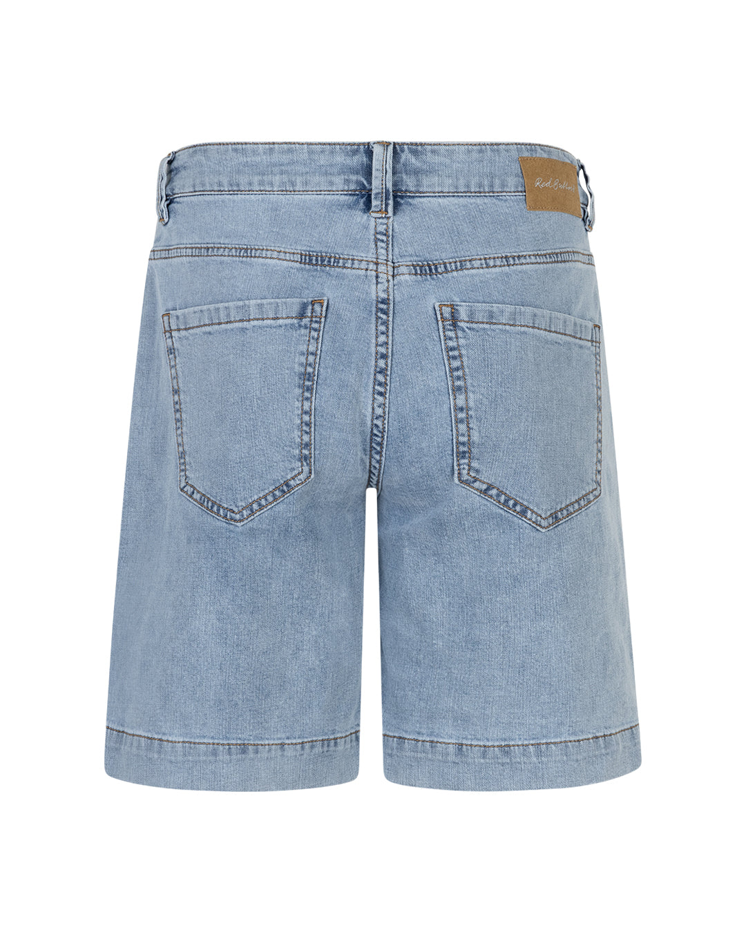 Red Button Bibette Short & Buttons Denim
