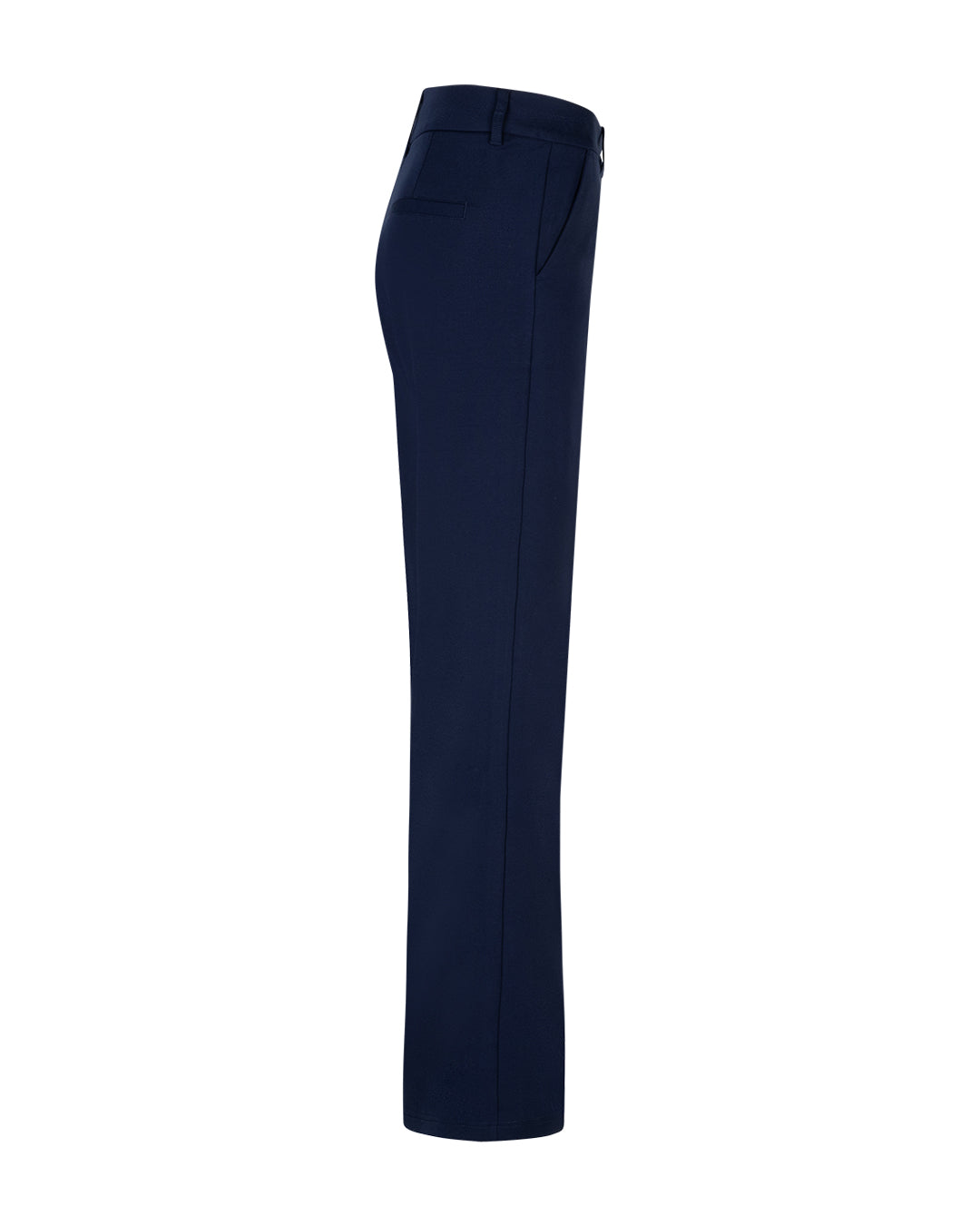 Red Button Flared Broek Bibette punta Dark Blue