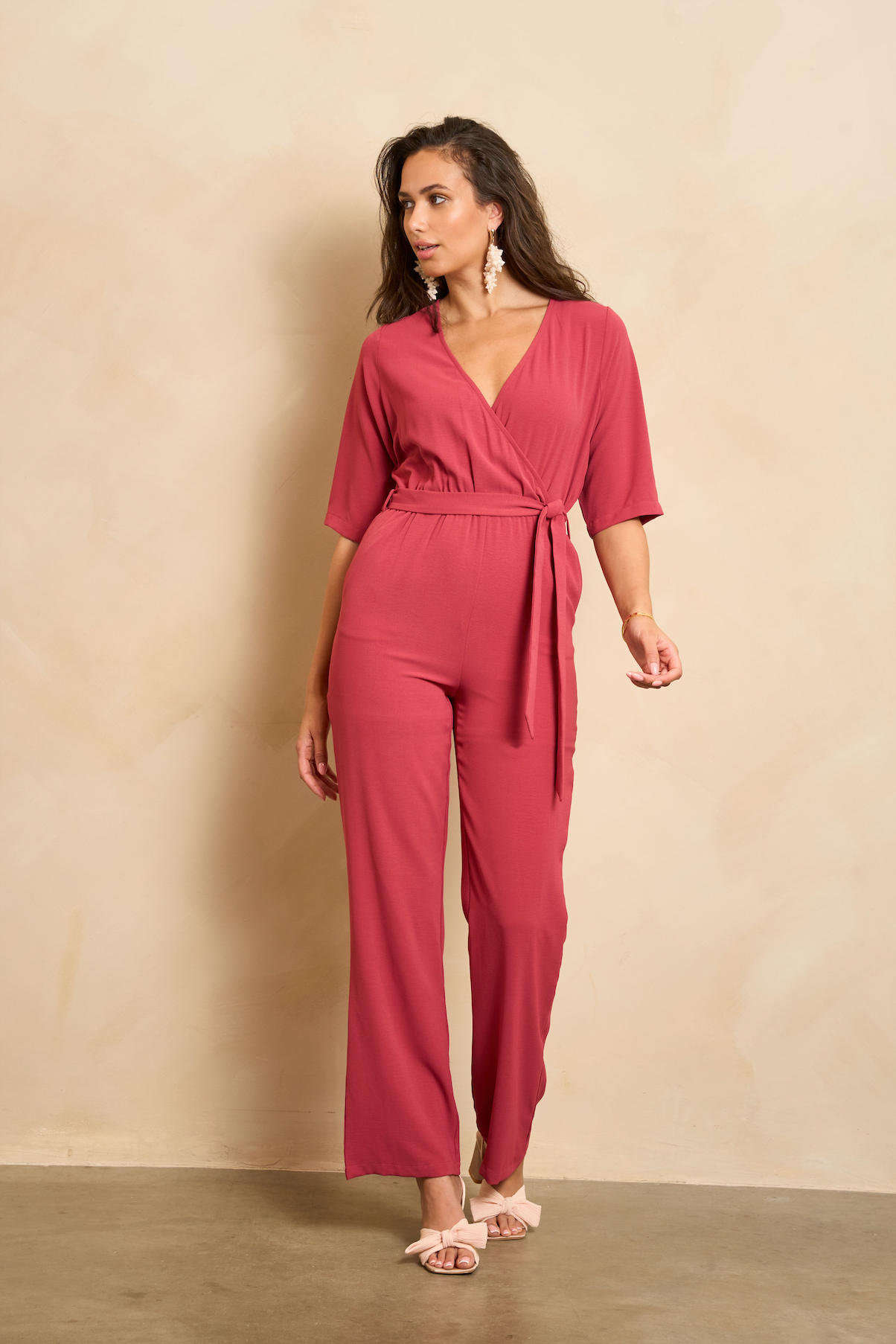 Lofty Manner Jumpsuit Zoa Brique