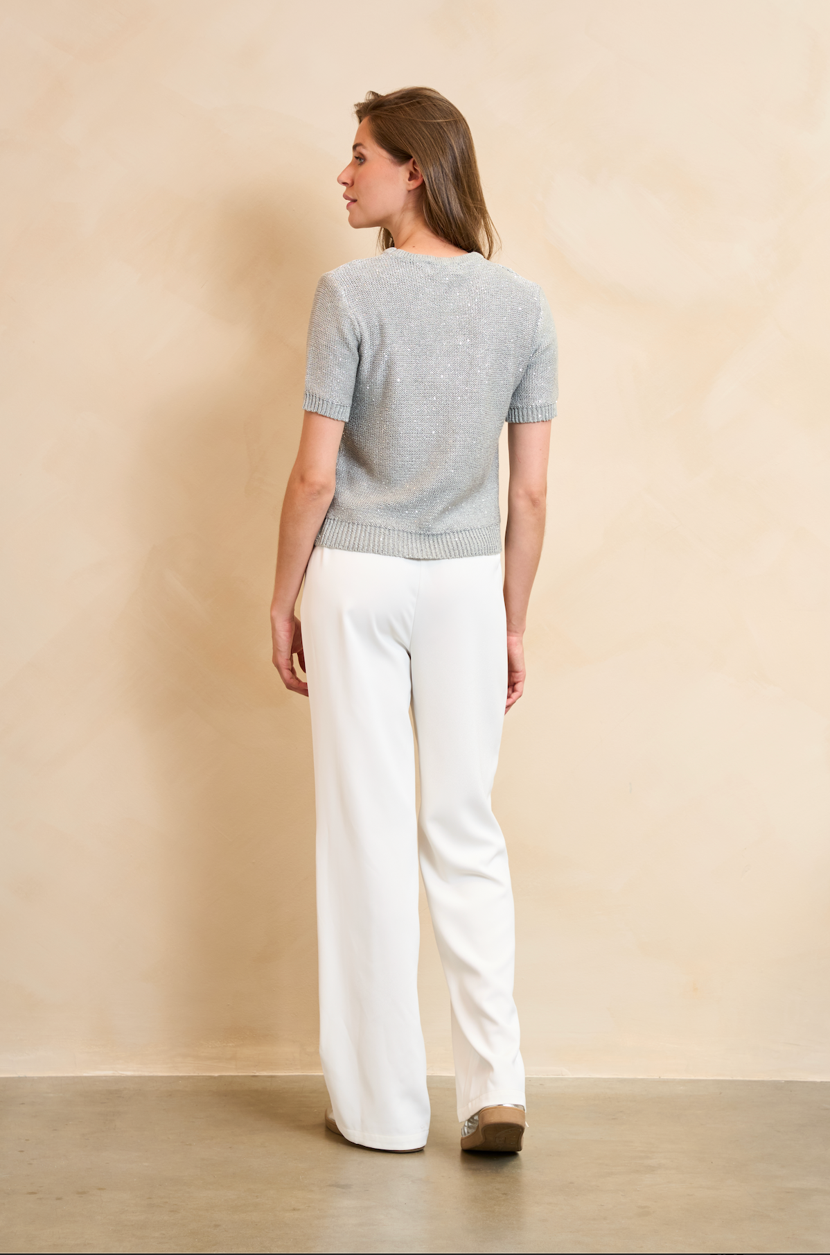 Lofty Manner top Tilia Grey