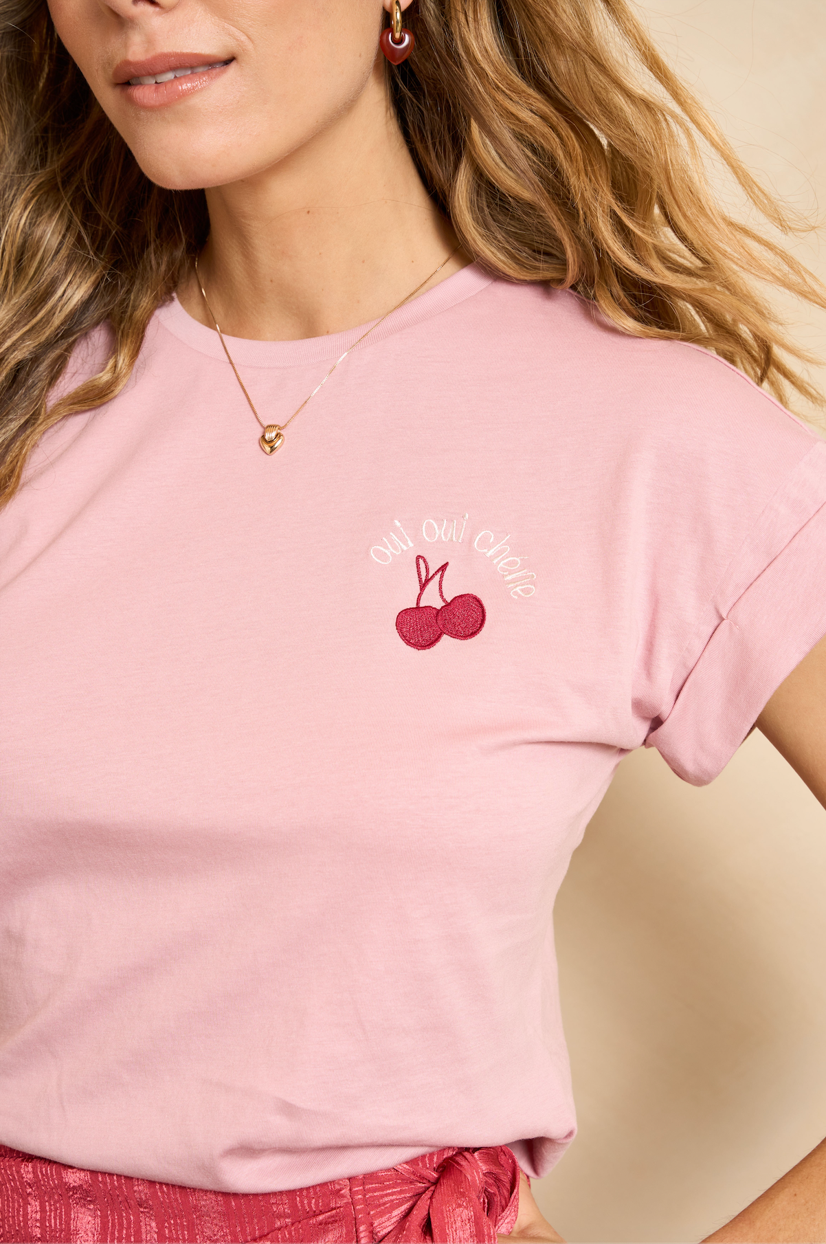 Lofty Manner T shirt Nyella DustyPink