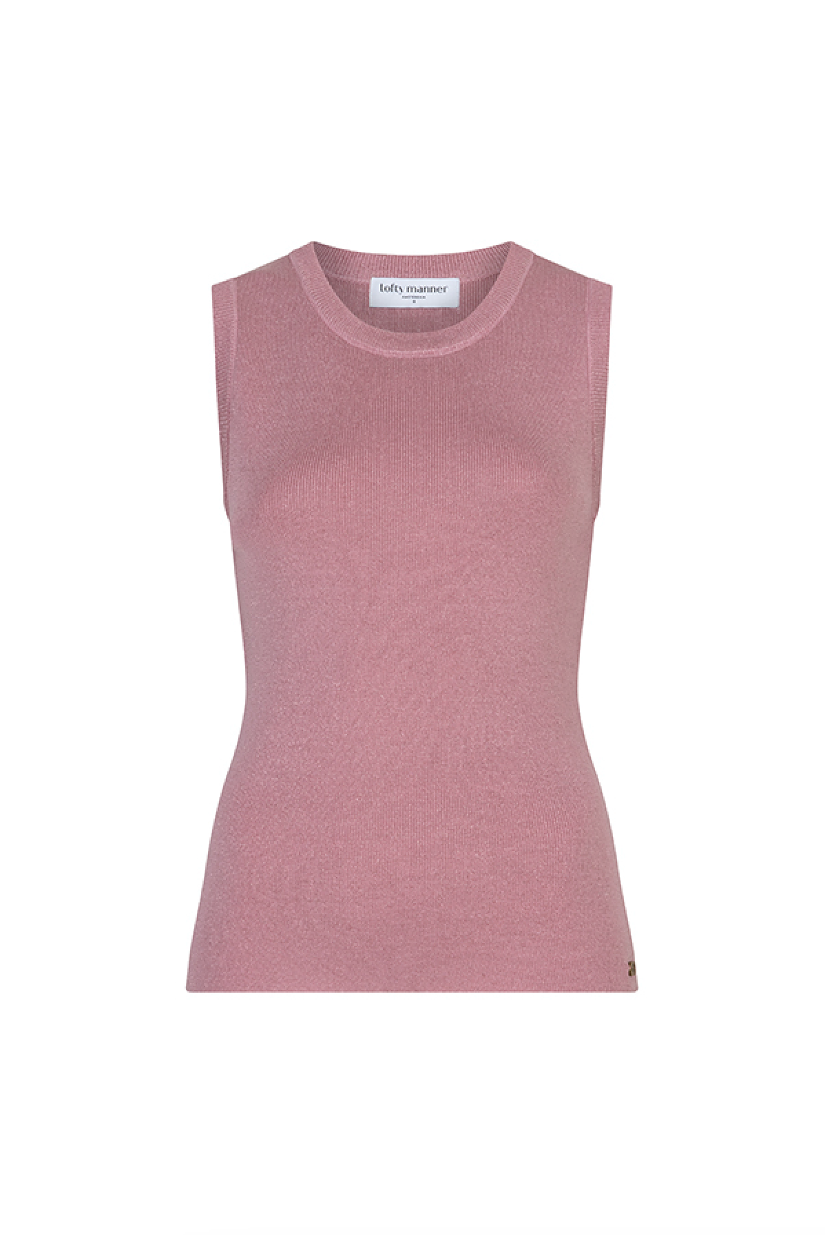 Lofty Manner Top Dusty Pink
