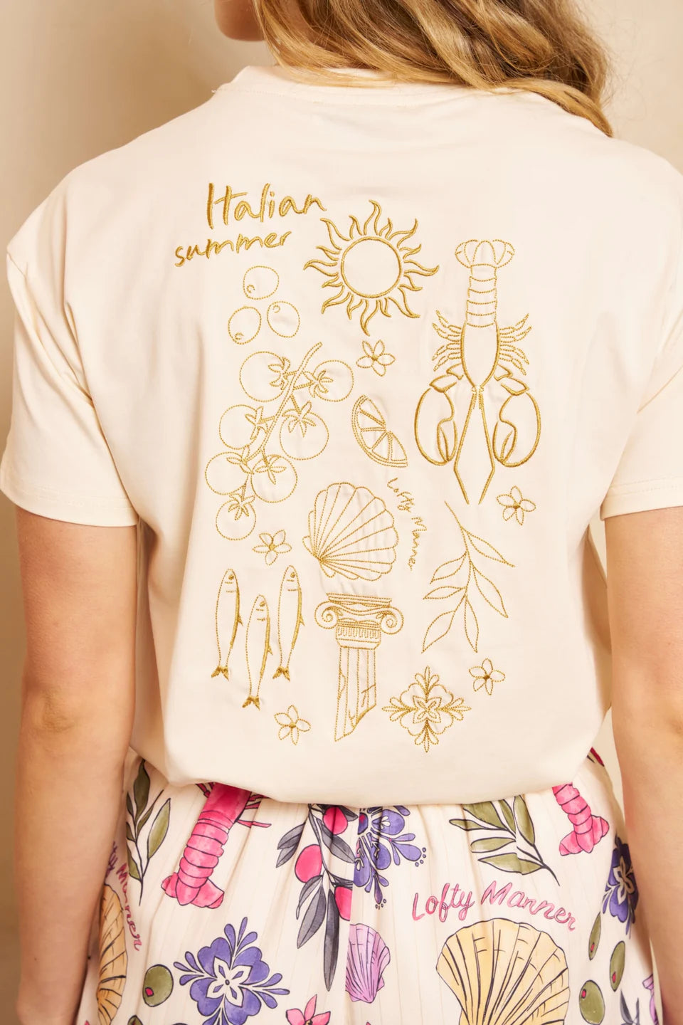 Lofty Manner T shirt Vicky Off White