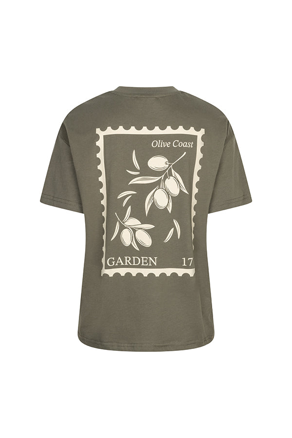 Lofty Manner T-shirt Imma Regular Boxy Green