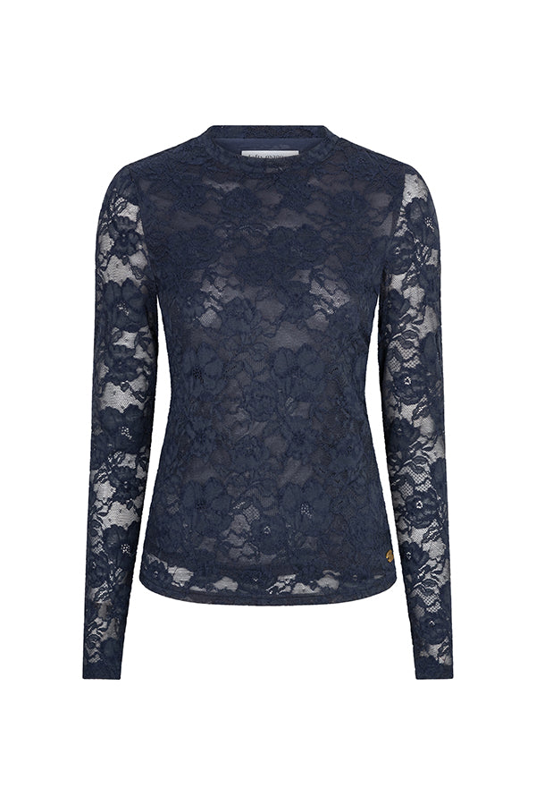 Lofty Manner Top Irea Classic Lace Dark Blue