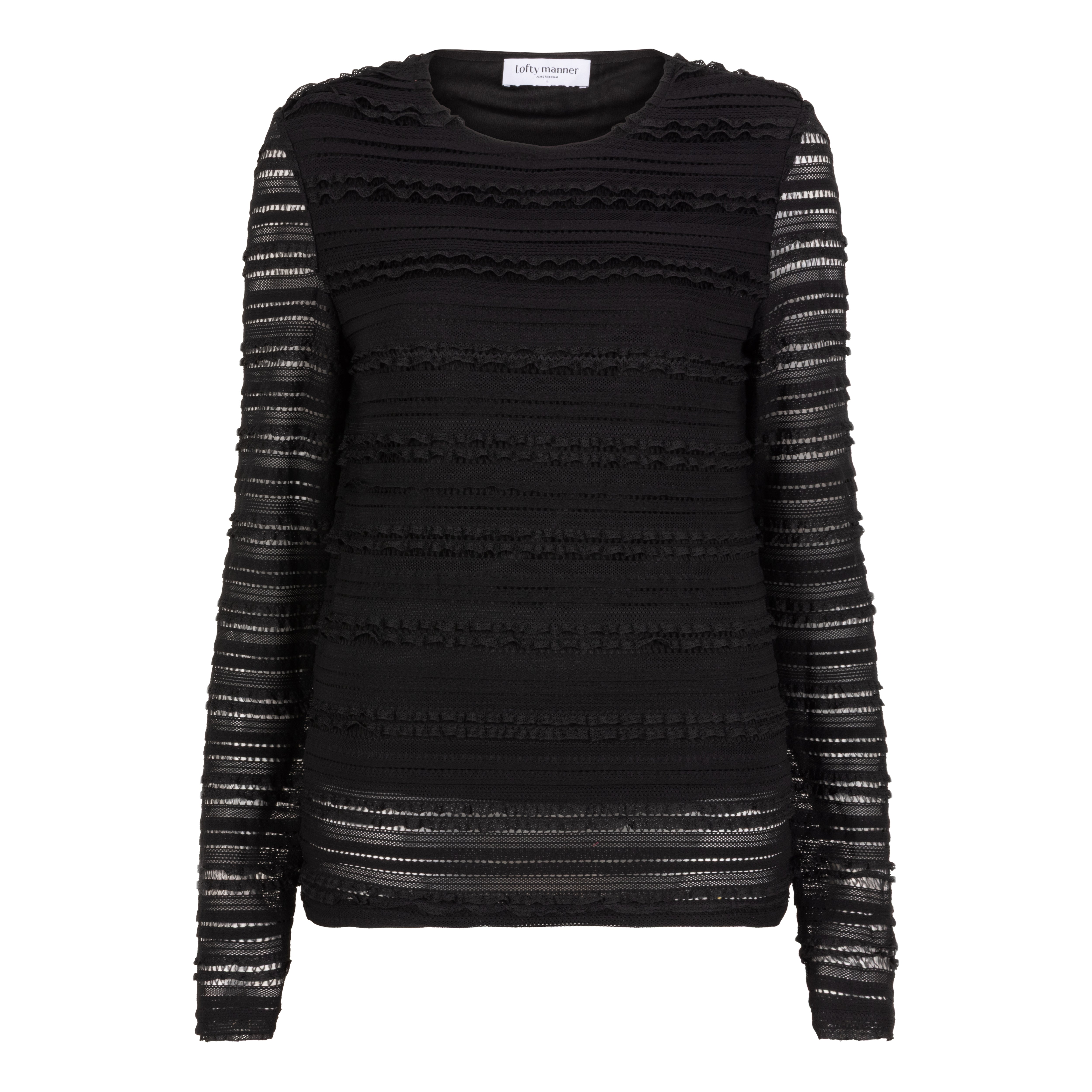 Lofty Manner Top Alva Zwart