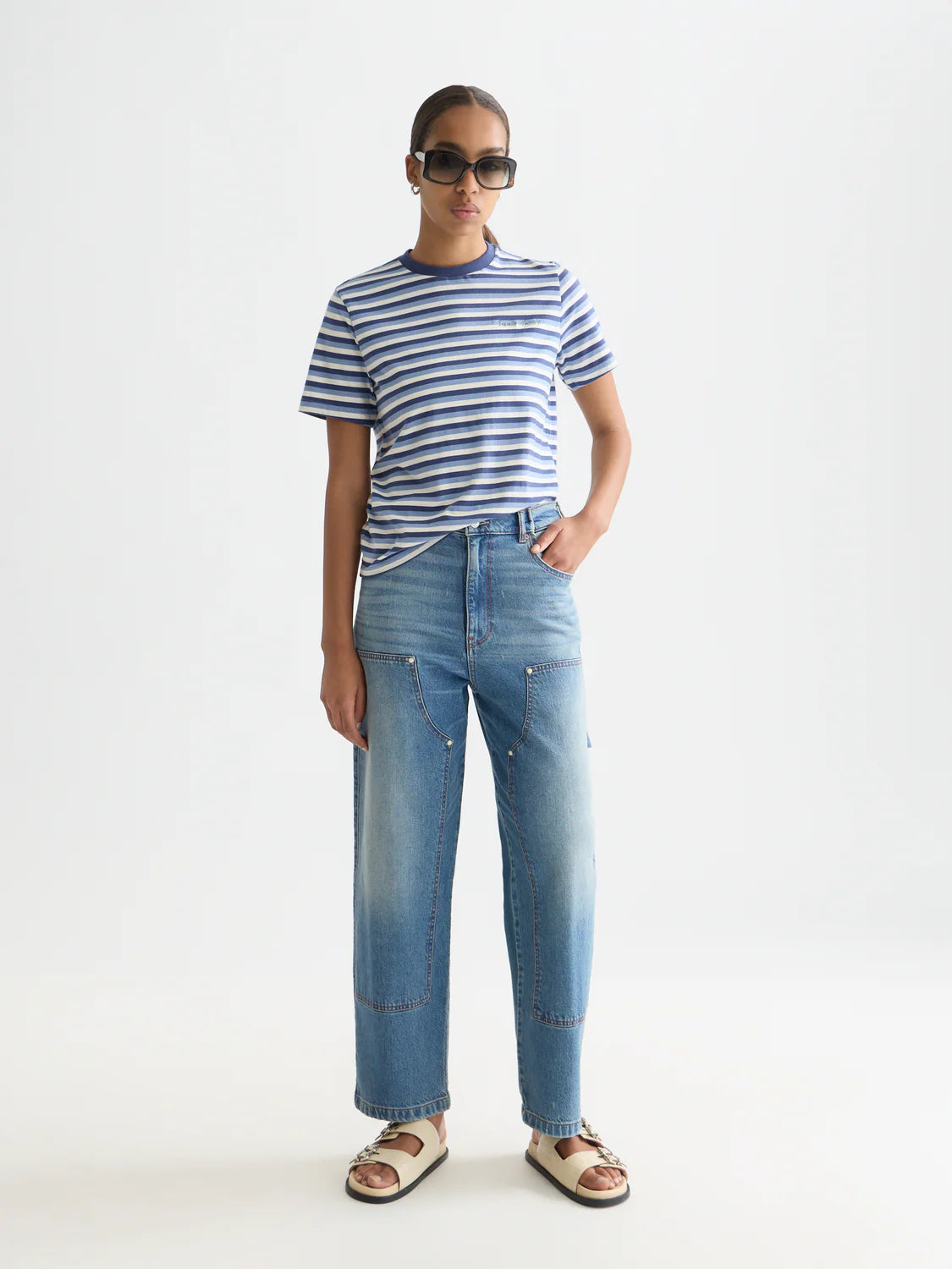 Scotch&Soda Striped T-shirt Oceana Stripes