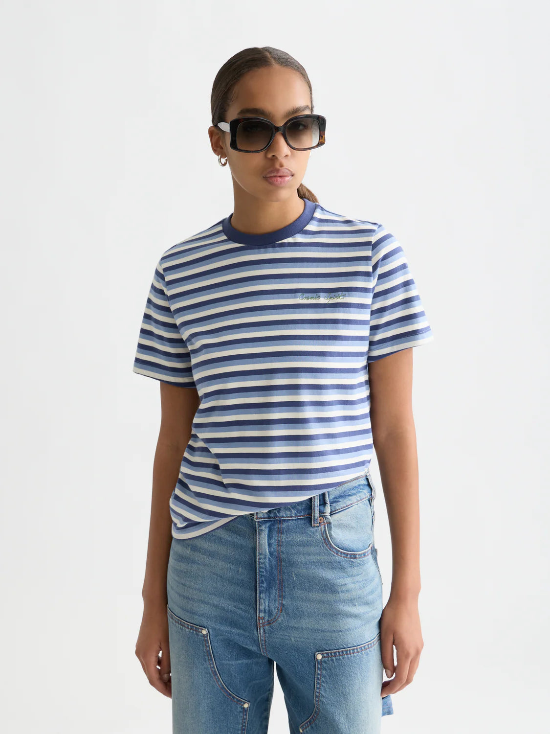 Scotch&Soda Striped T-shirt Oceana Stripes