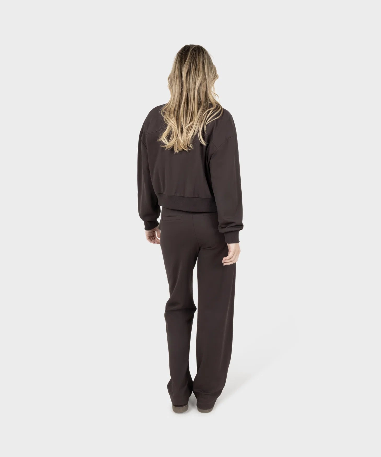 Zoso Broek Xandra Espresso
