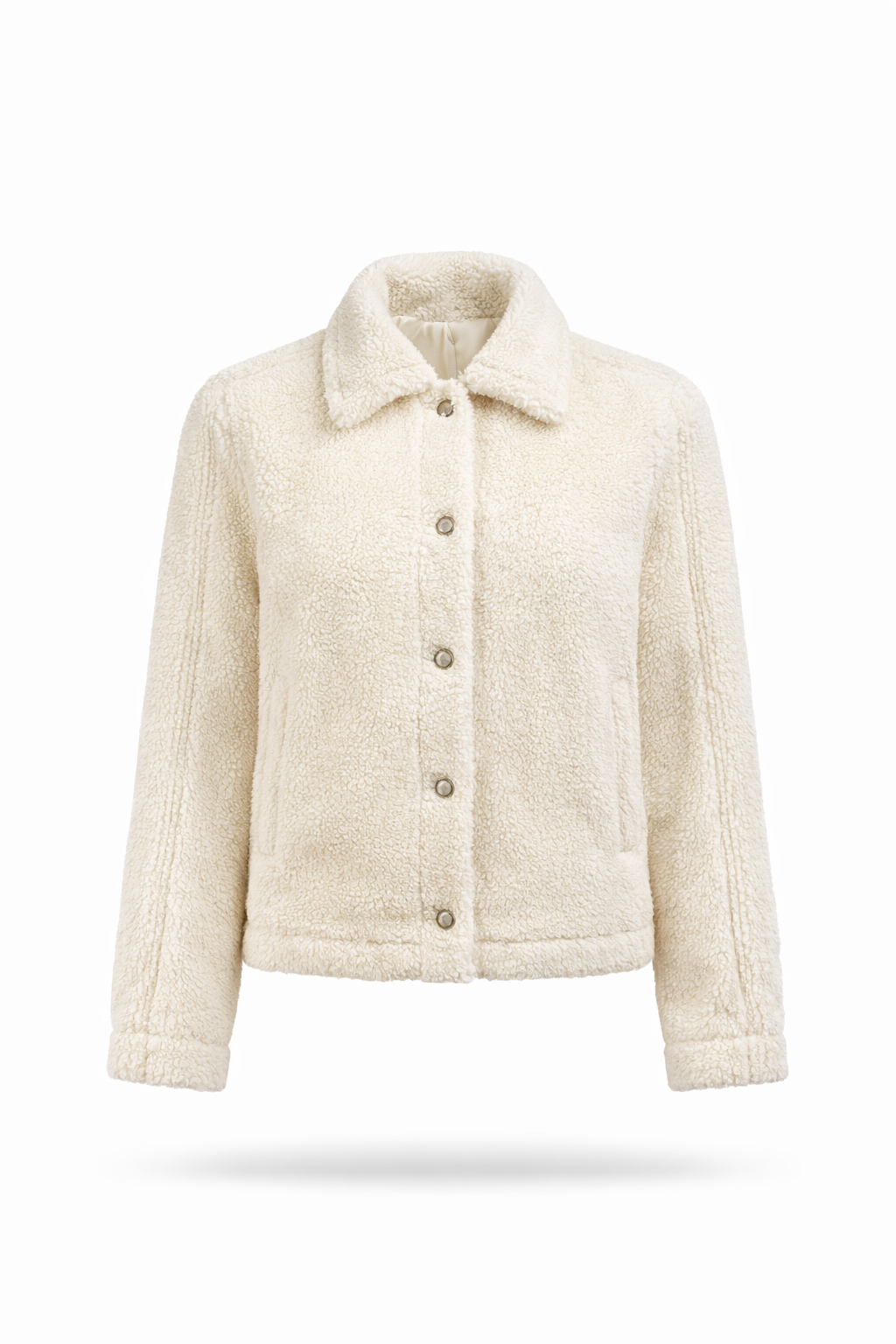 Tramontana Teddy Jacket Lace Details Snow