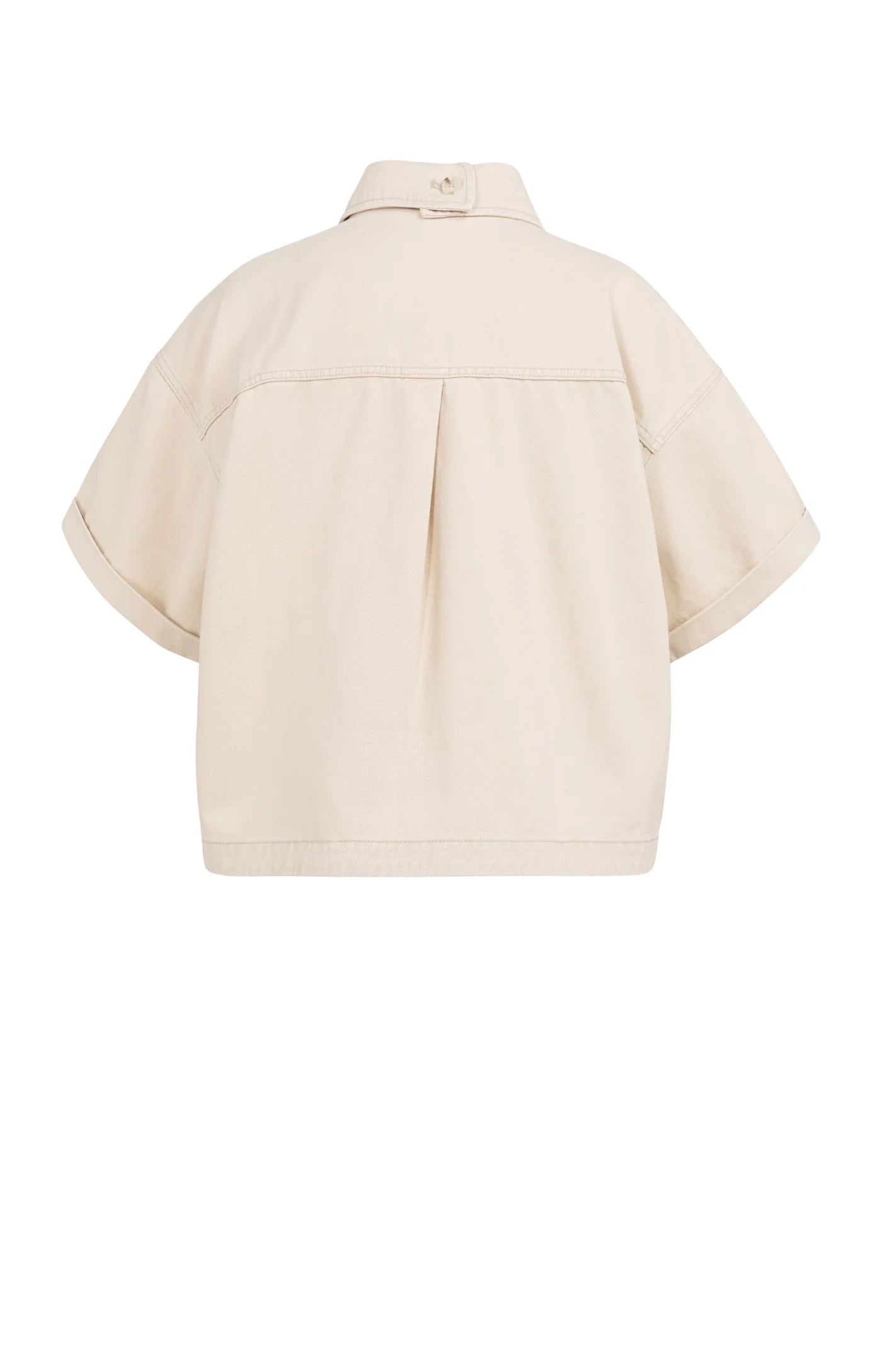 Yaya Short Sleeve Denim Jacket