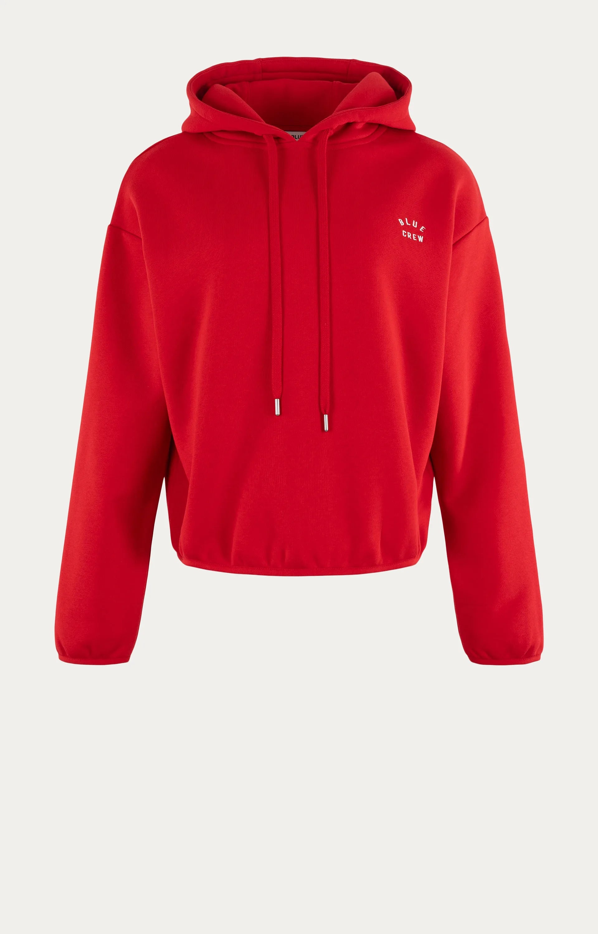 Anna Blue Sweater Holger Red Solid