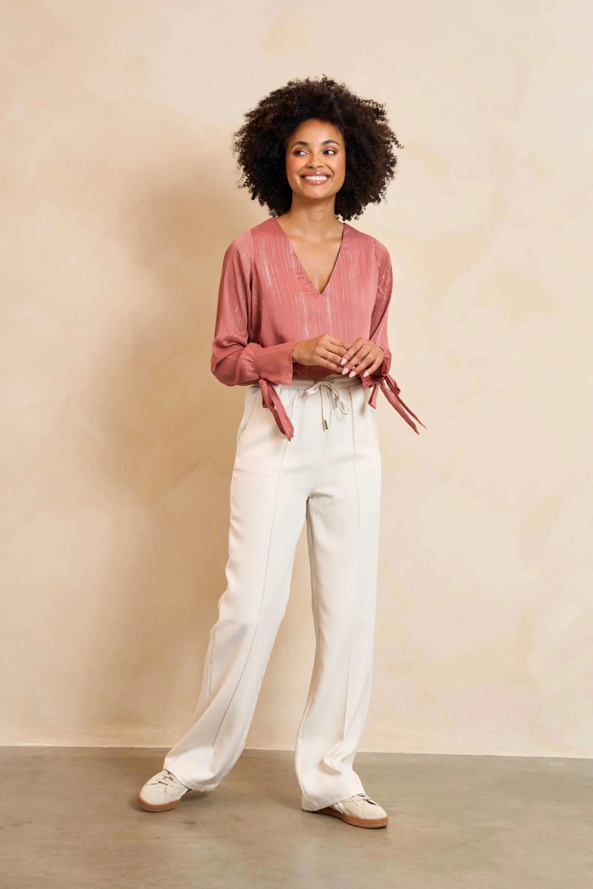 Lofty manner Trouser Serin Ecru