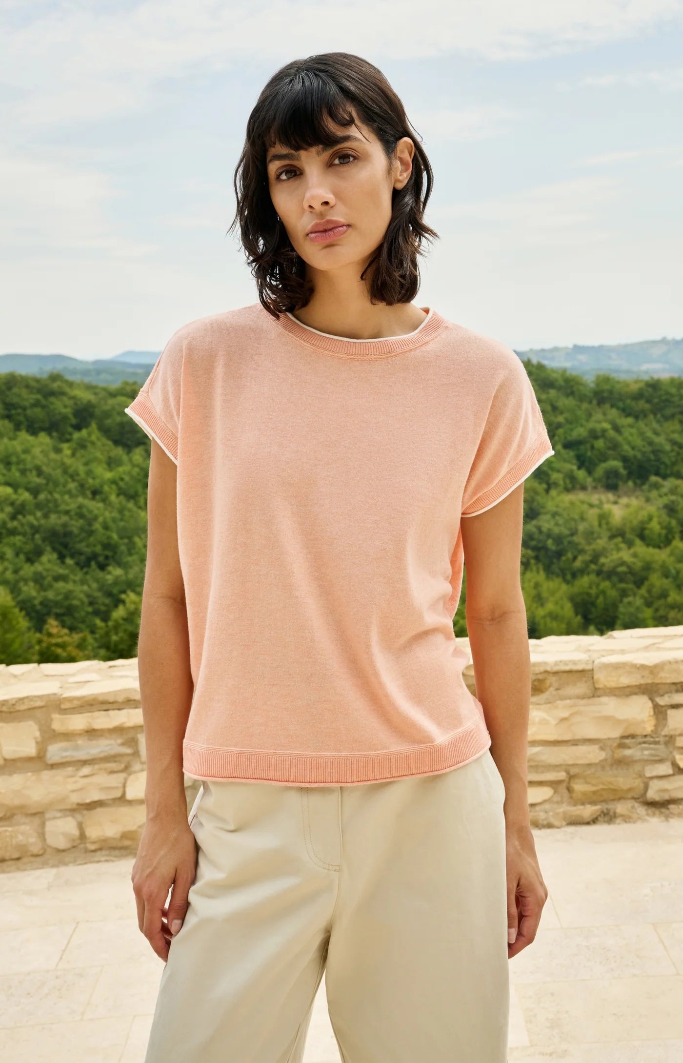 Yaya Sleeveless Peach