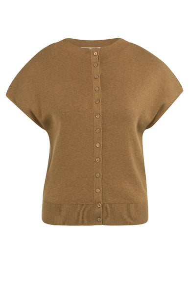 Yaya Mouwloos Vest Foxtrot Bro
