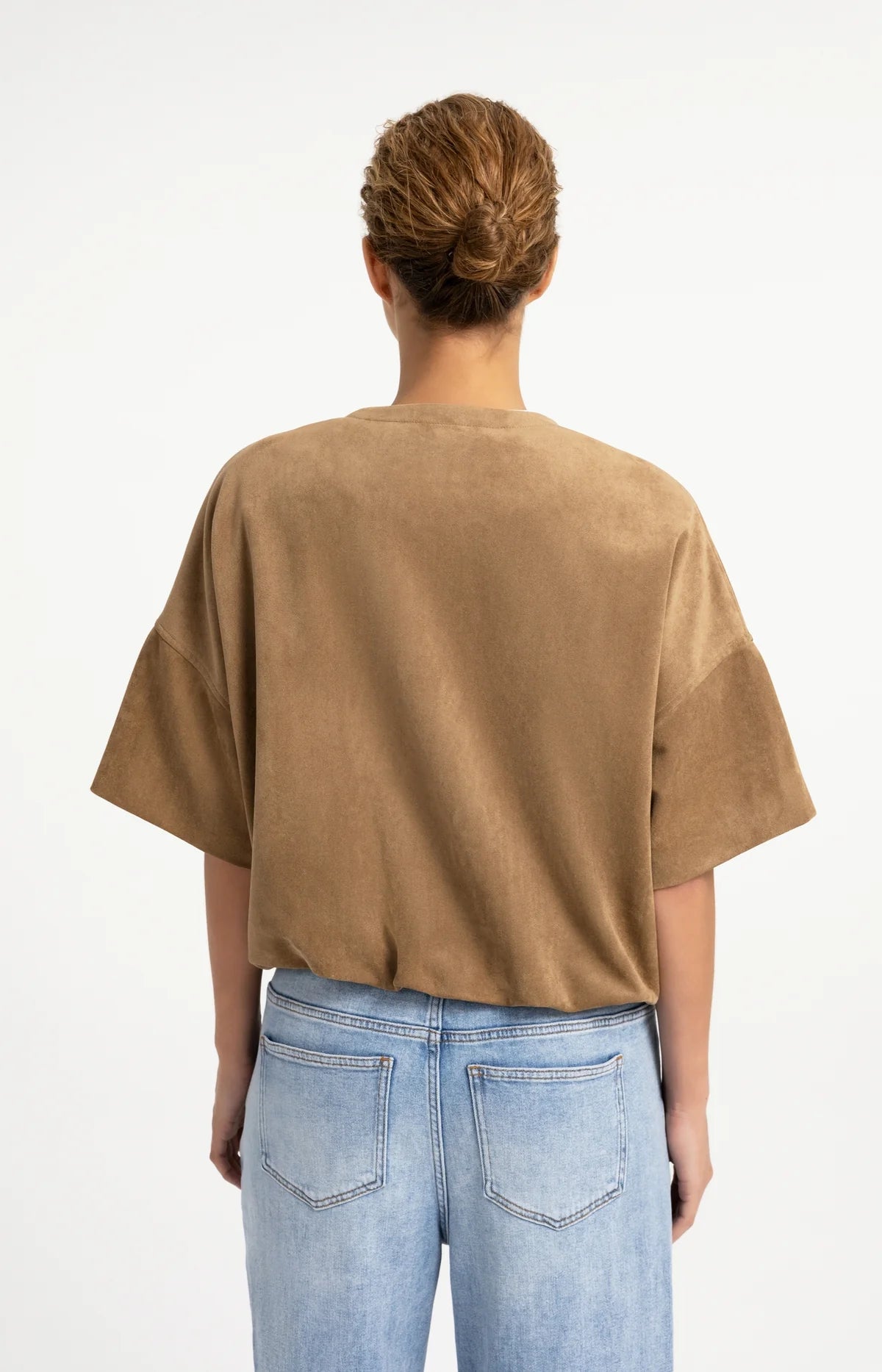 Yaya Oversized Suede Jasje