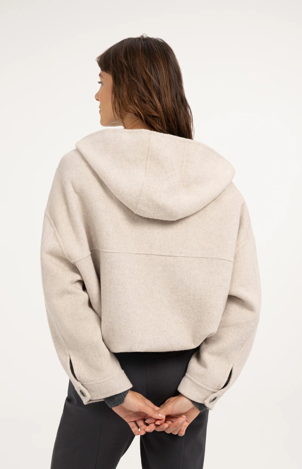 YAYA Oversized Jas Wolmix