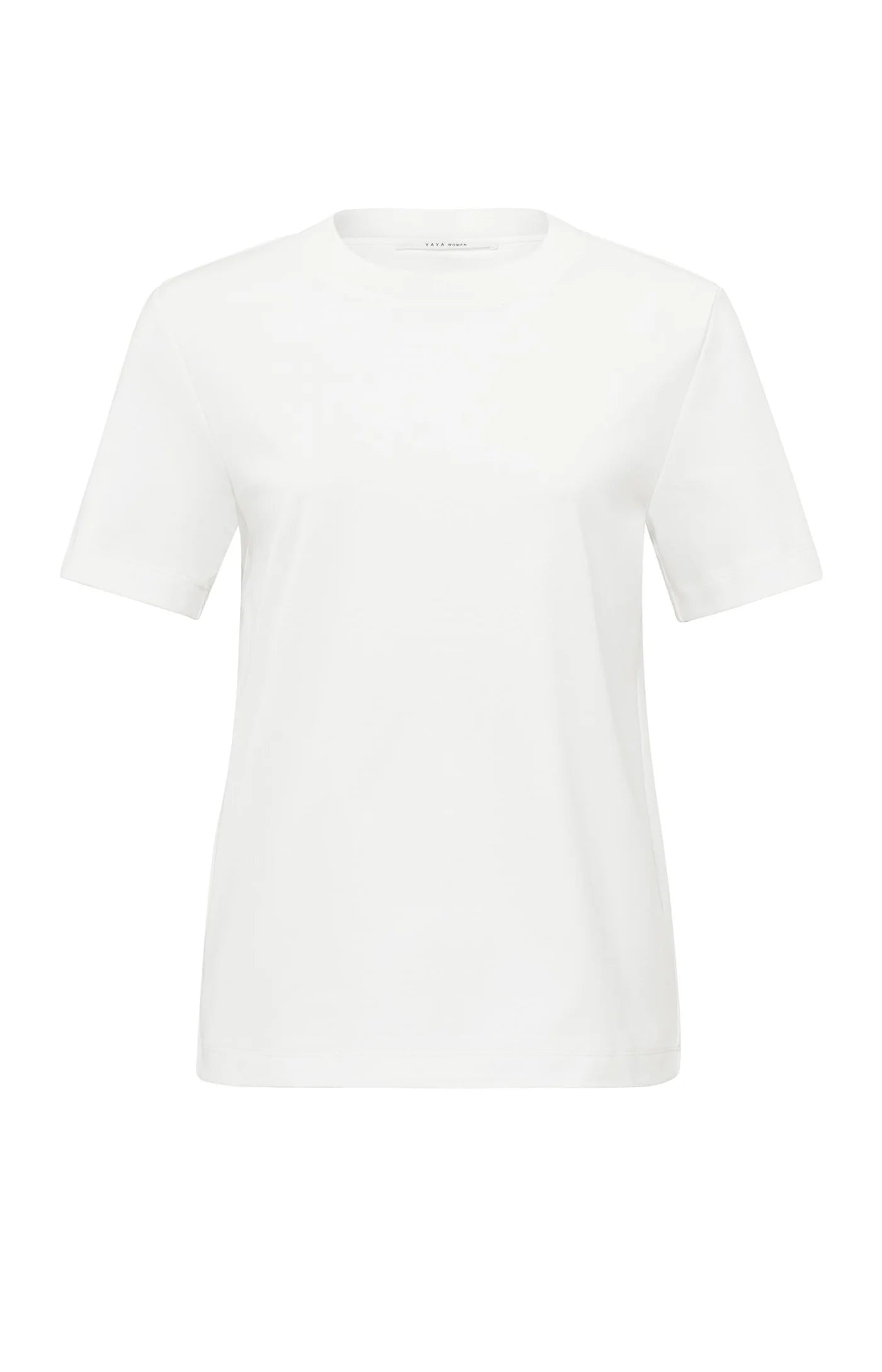 YAYA T-shirt Met Ronde Hals Wit