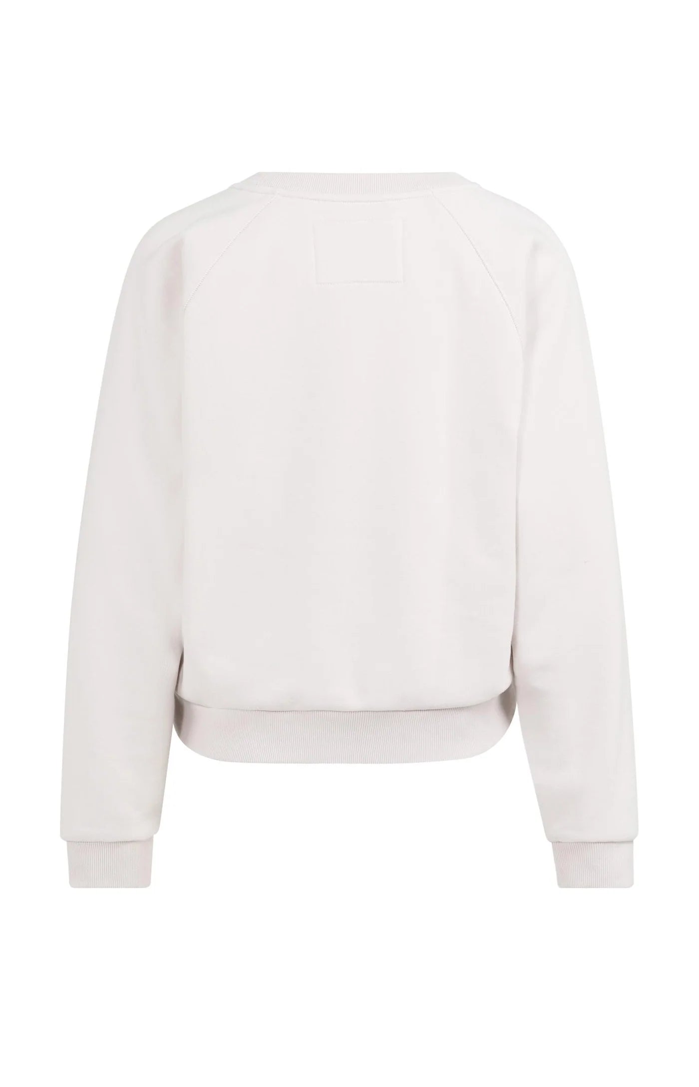 YAYA Sweater Met V-hals En Geribde Koorden Gray Lilac