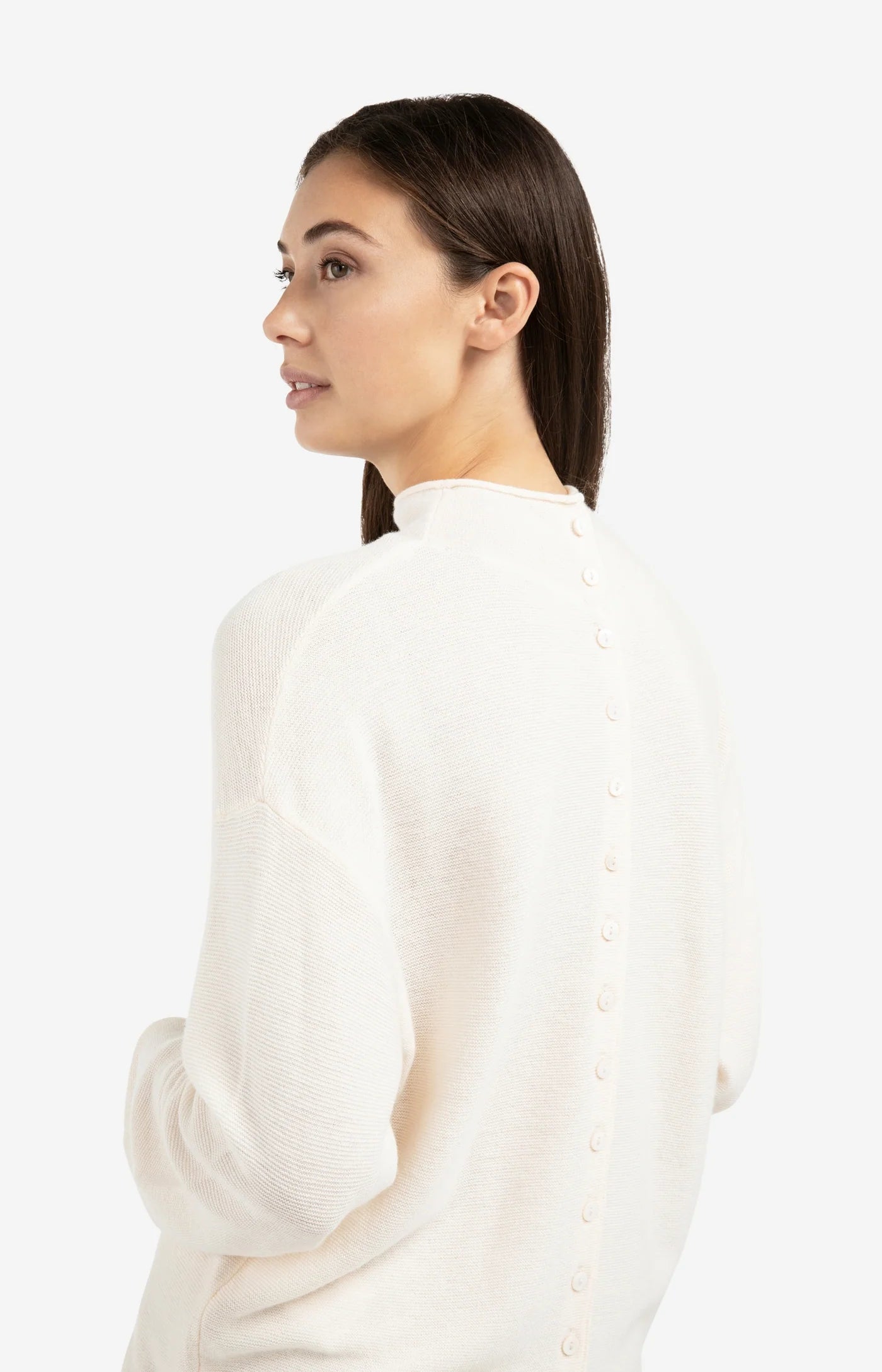 YAYA SWEATER SNOWFALL WHITE