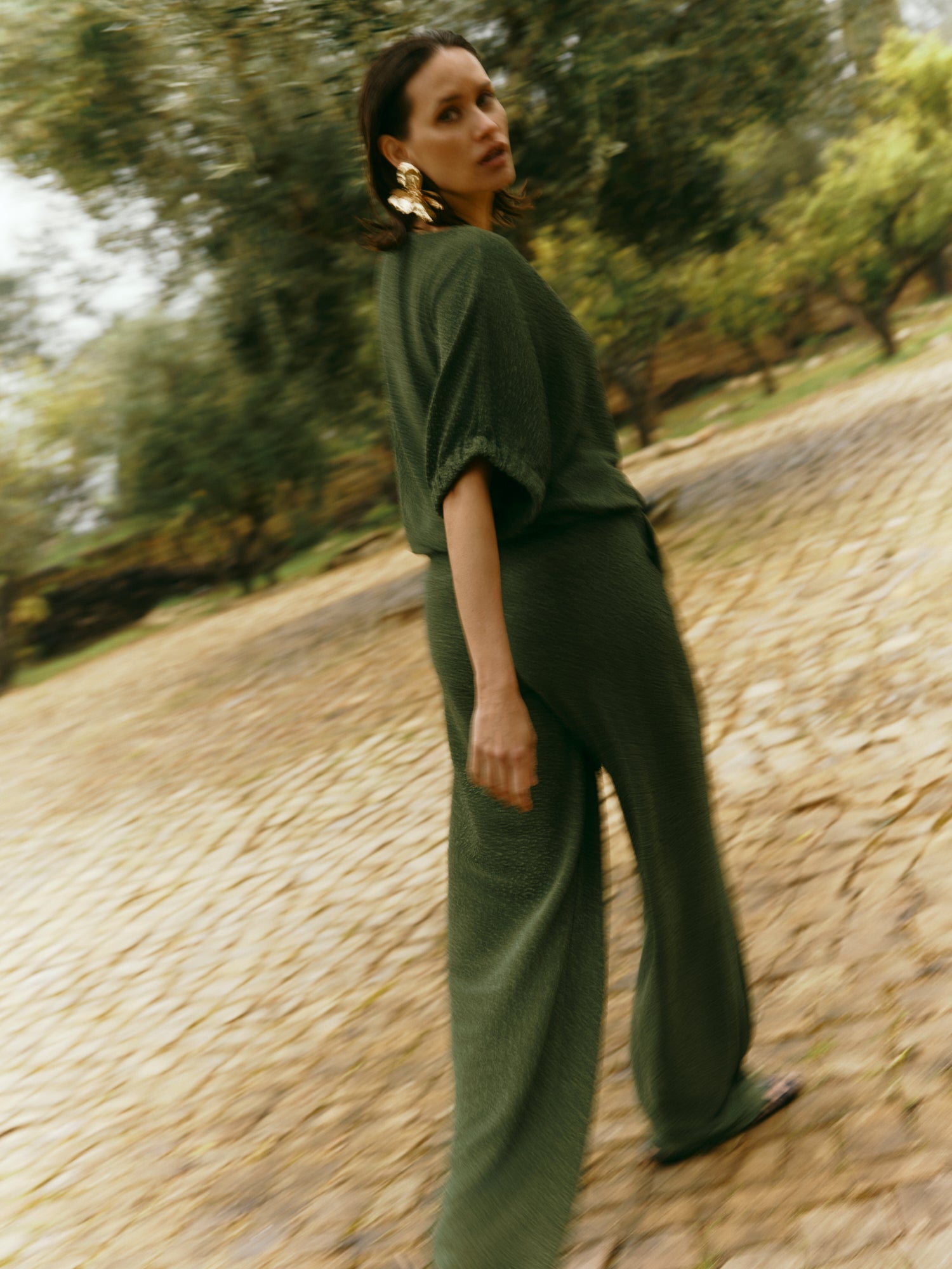 Lofty Manner Pant Mea Mid Rise Army Green