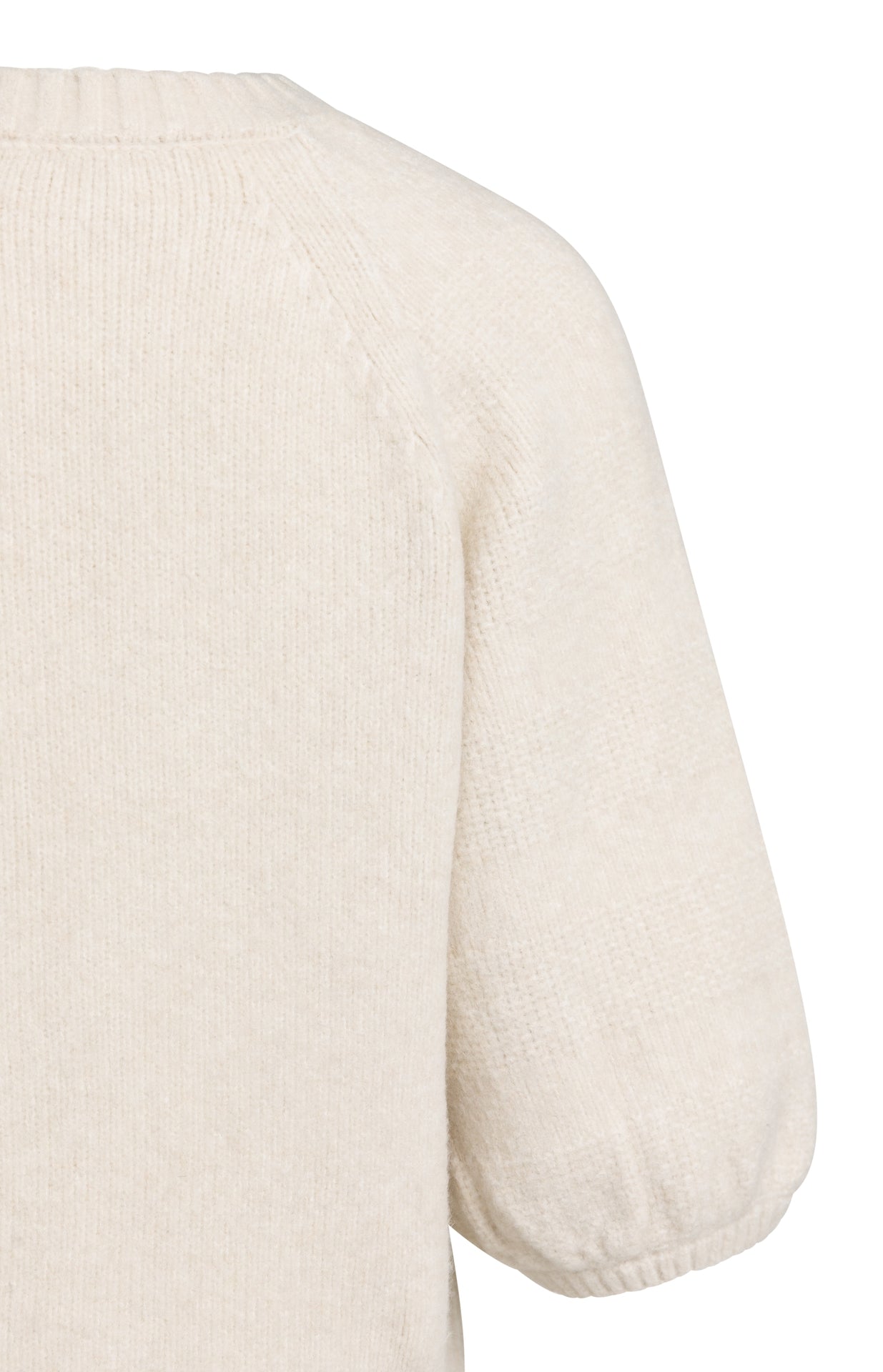 YAYA Trui Met Mouwen Met Structuur Cashmere Grey Melange