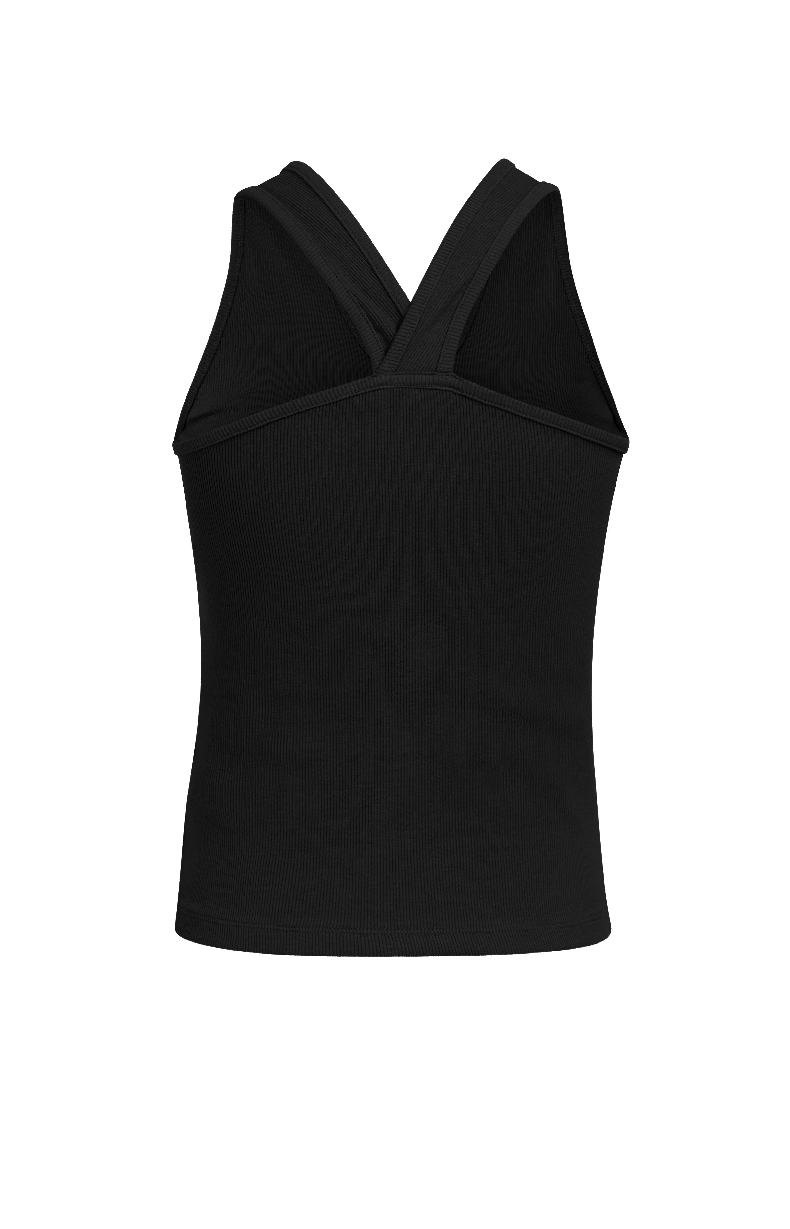 YAYA Singlet Racerback Black