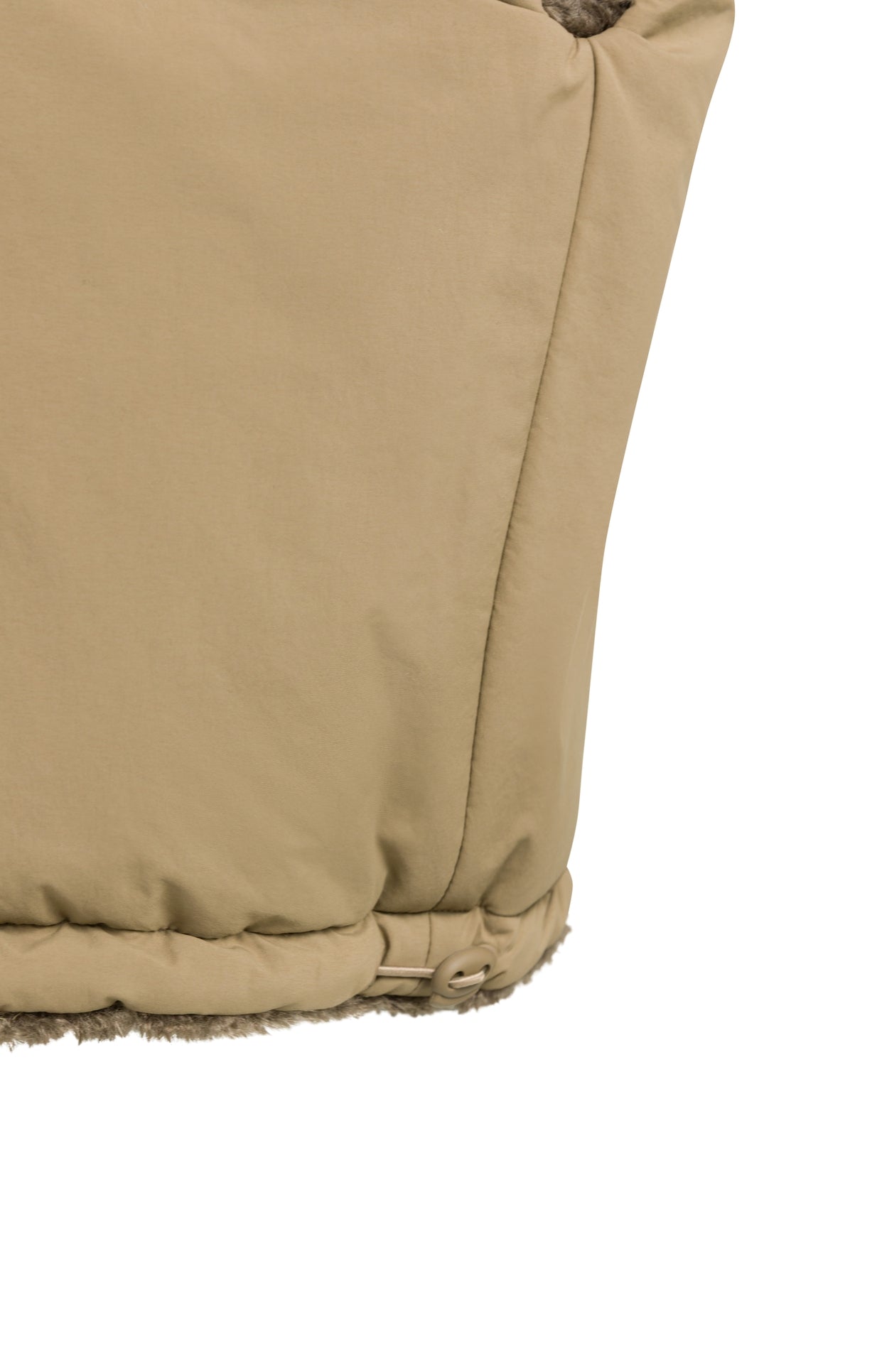YAYA Omkeerbare Bodywarmer Met Capuchon Black/Brown