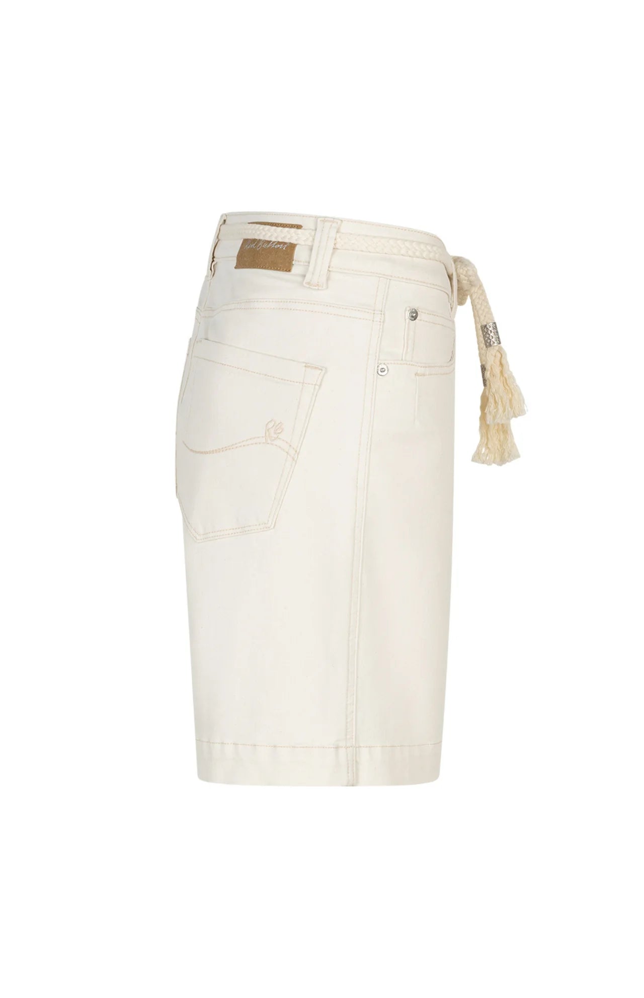 Re Button Short Colette Ecru