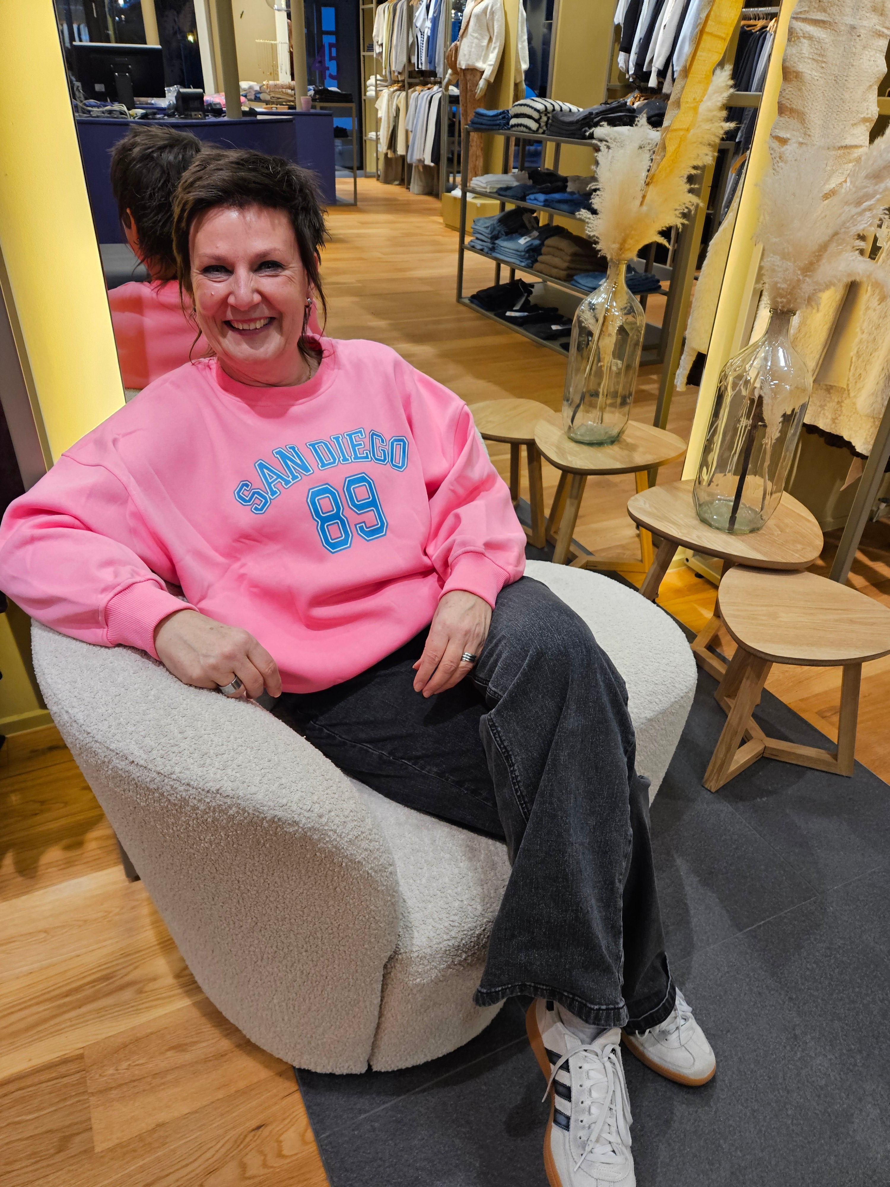 azzurro sweater pink