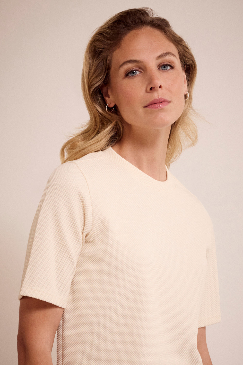 Top Short Sleeve Tramontana Stone