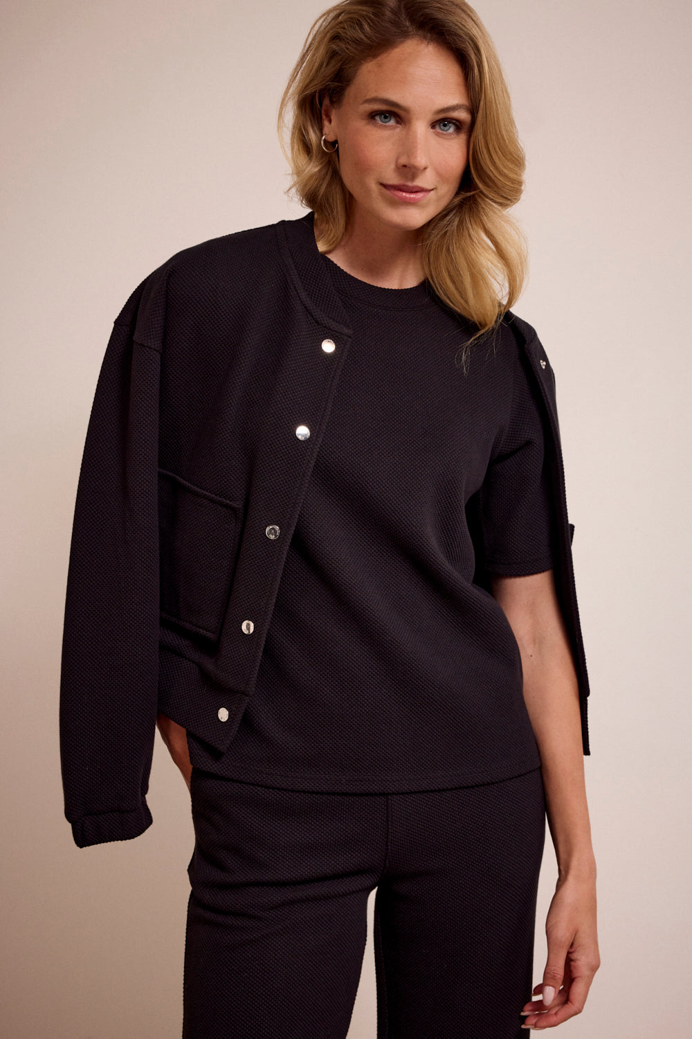 Top Shortsleeve Tramontana Black