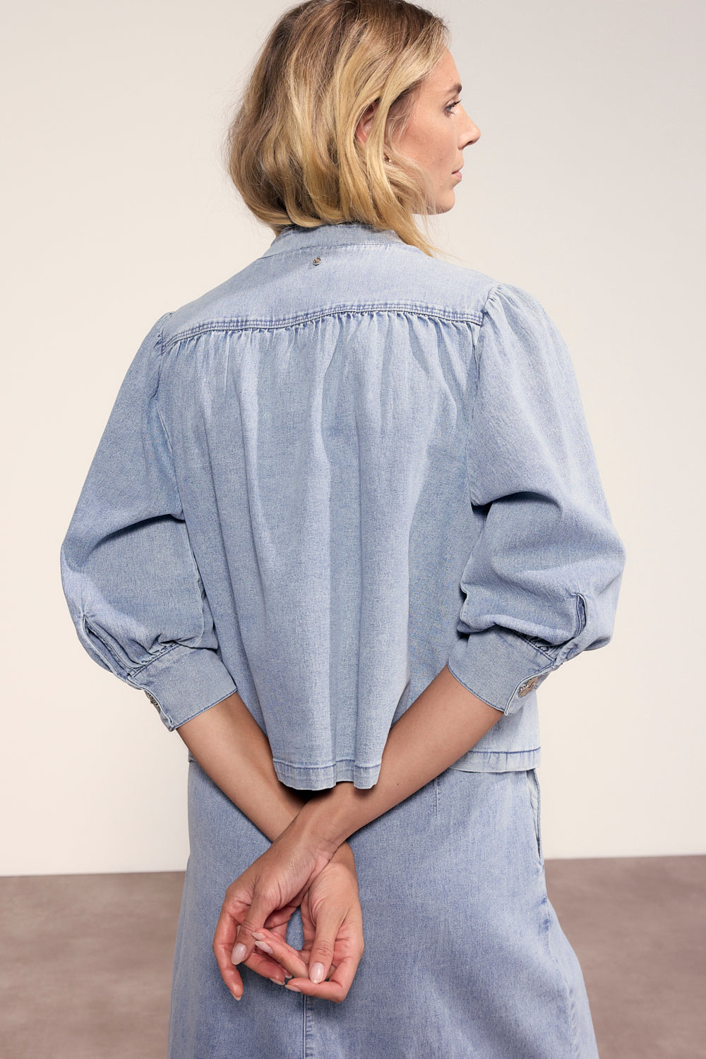 TramontanaStretch Denim Jacket