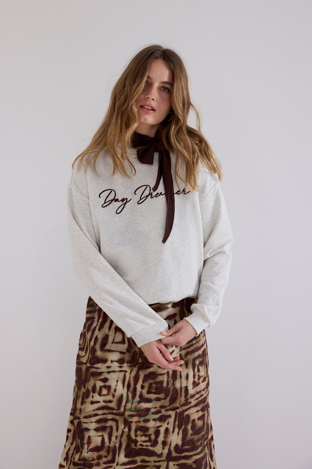 Tramontana Day Dreamer Sweater Snow