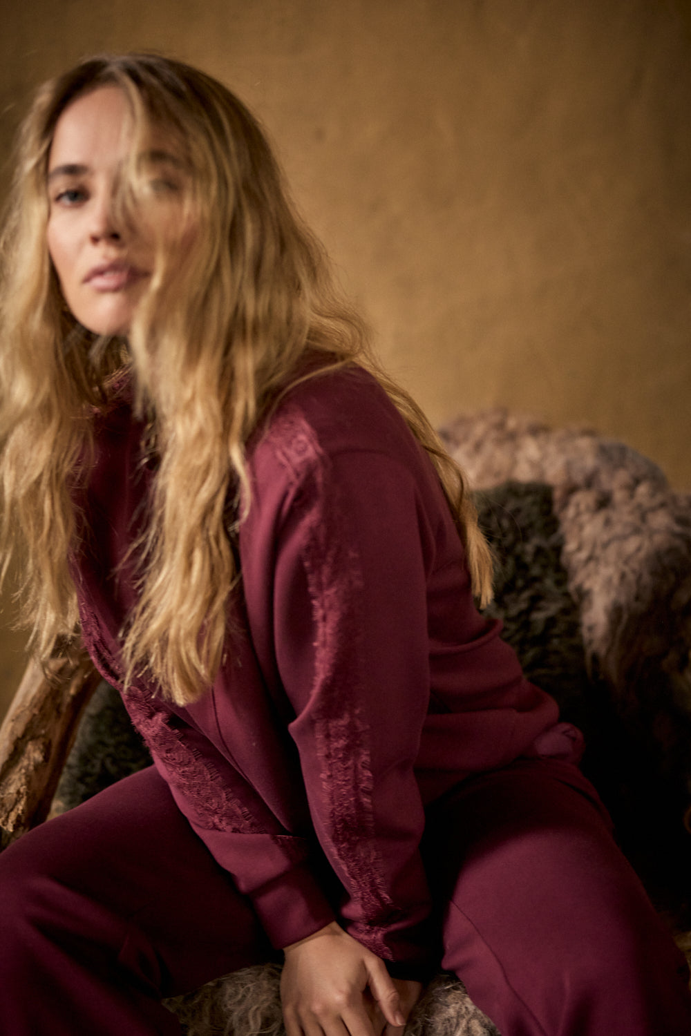 Tramontana Sweat Jumper Pomegr