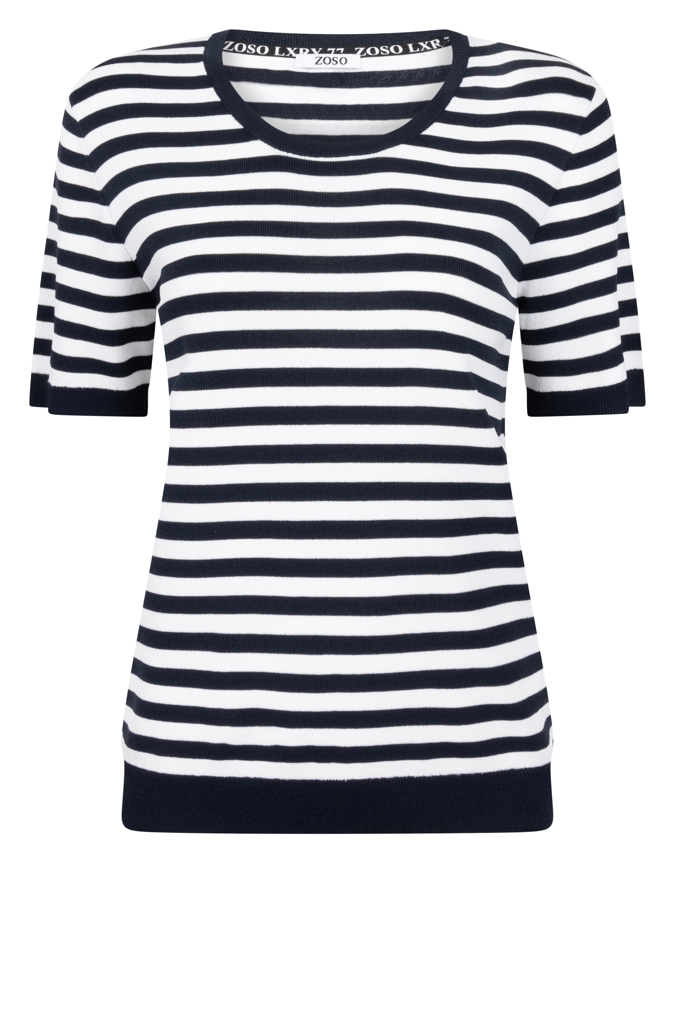 Zoso Top Gaby White Navy