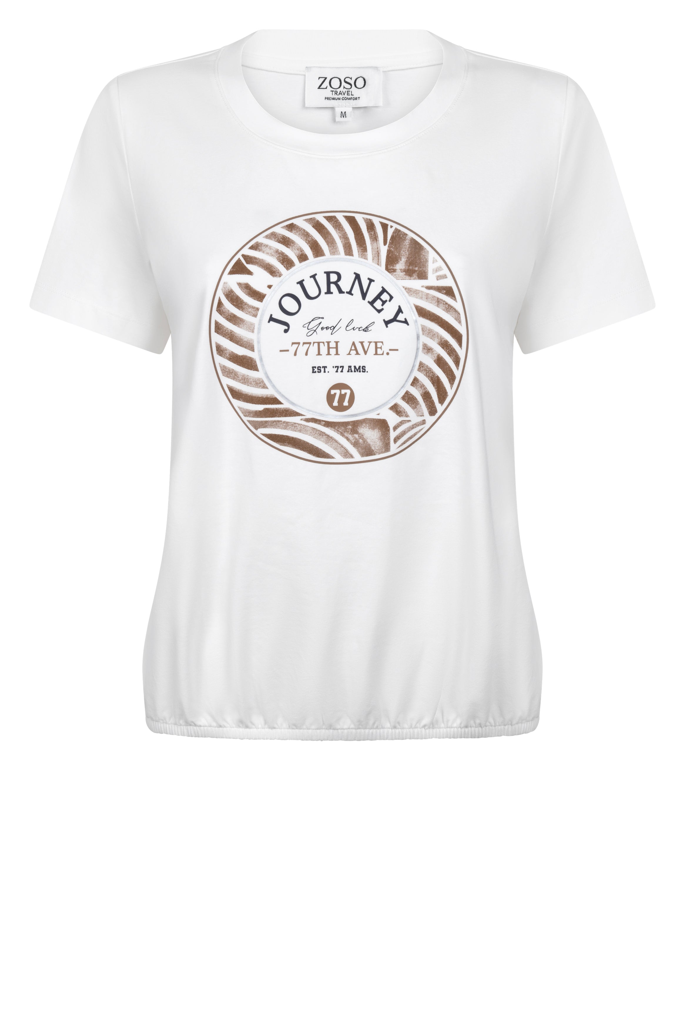 Zoso T-shirt Journey Wit/Camel