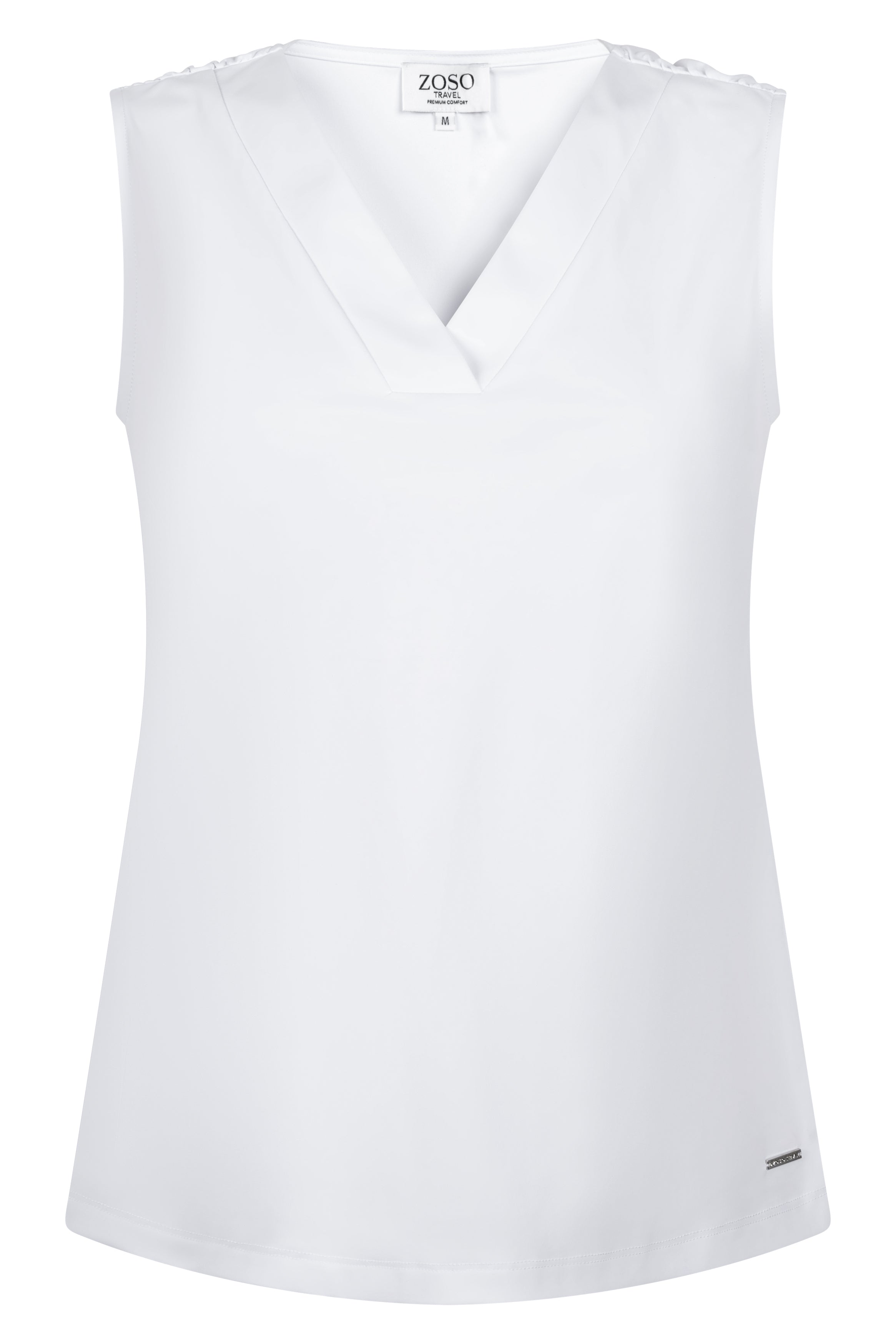 Zoso Top Suzette White