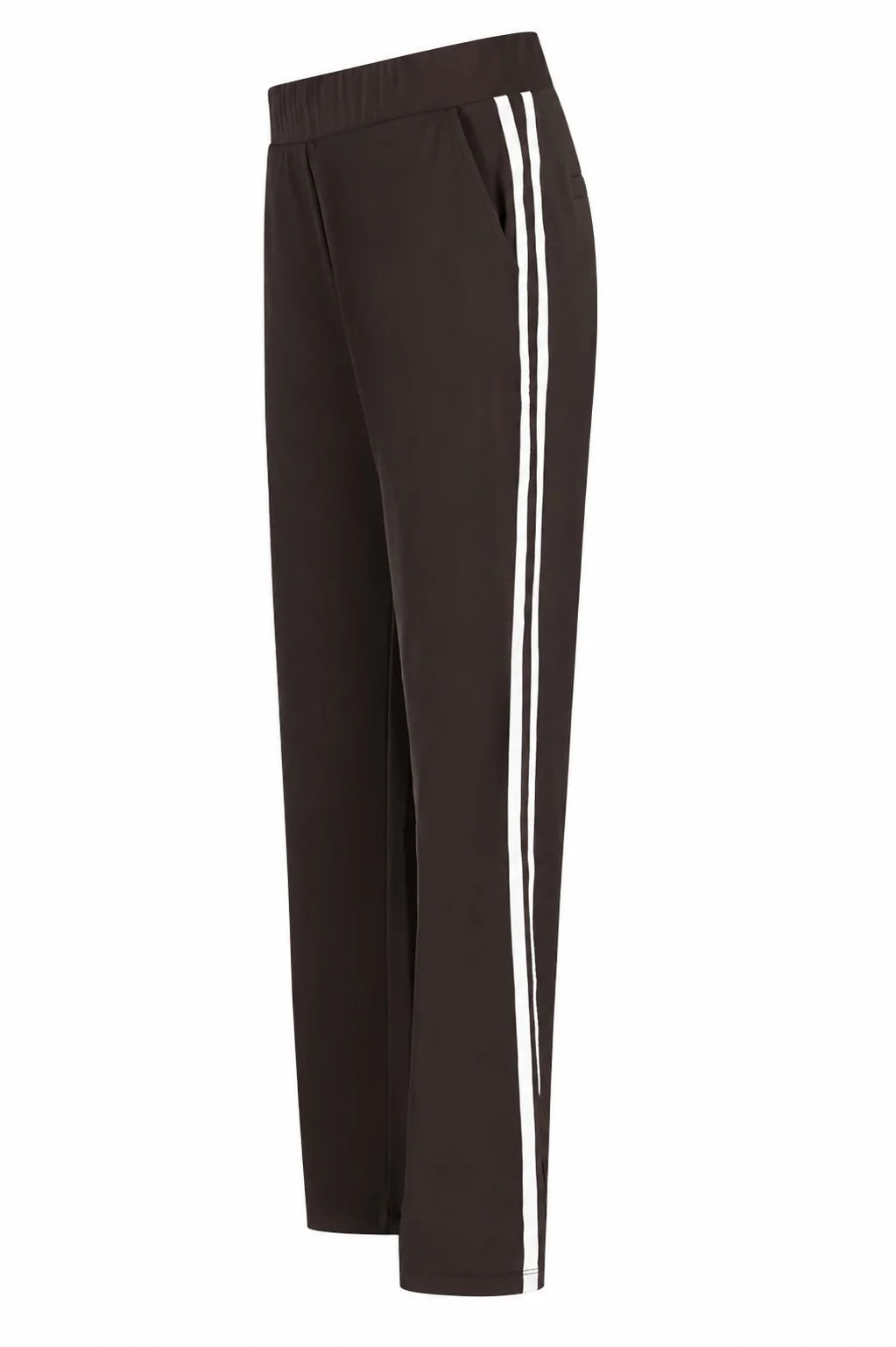 ZOSO Broek Rosan Espresso Off White