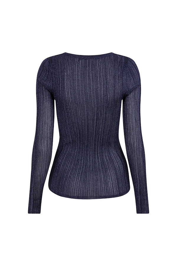 Lofty Manner Top Glitter Mabel Navy